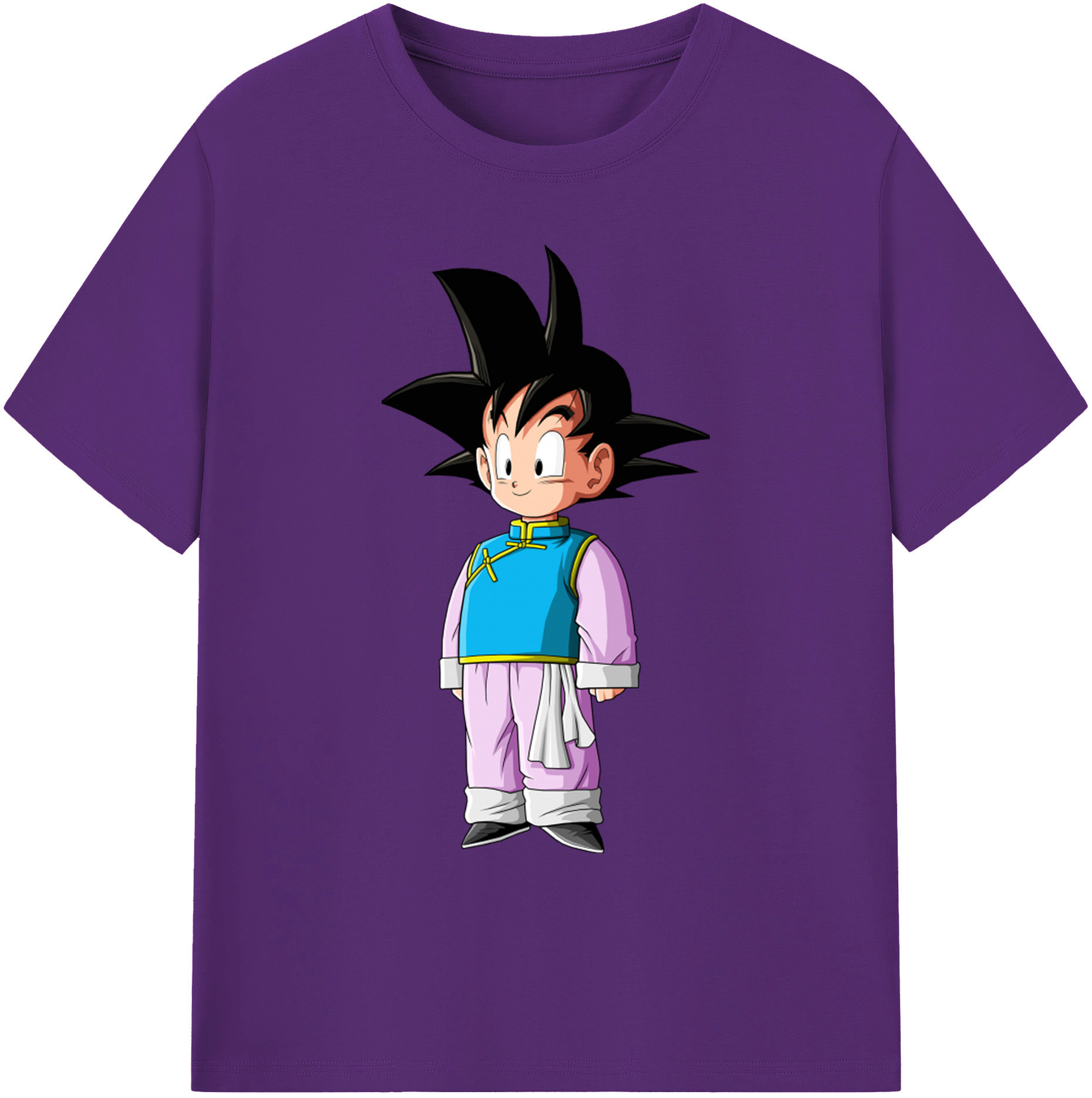 （画像用） ドラゴンボール 孫悟空（そん ごくう）Son Goku カカロット DRAGON BALL Kakarotto 綿100％ メンズ半袖Tシャツ｜肌触りやわらか＆通気性