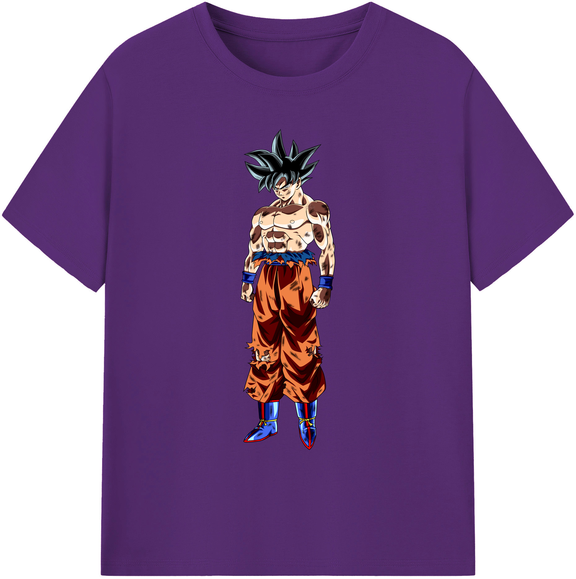 （画像用） ドラゴンボール 孫悟空（そん ごくう）Son Goku カカロット DRAGON BALL Kakarotto 綿100％ メンズ半袖Tシャツ｜肌触りやわらか＆通気性