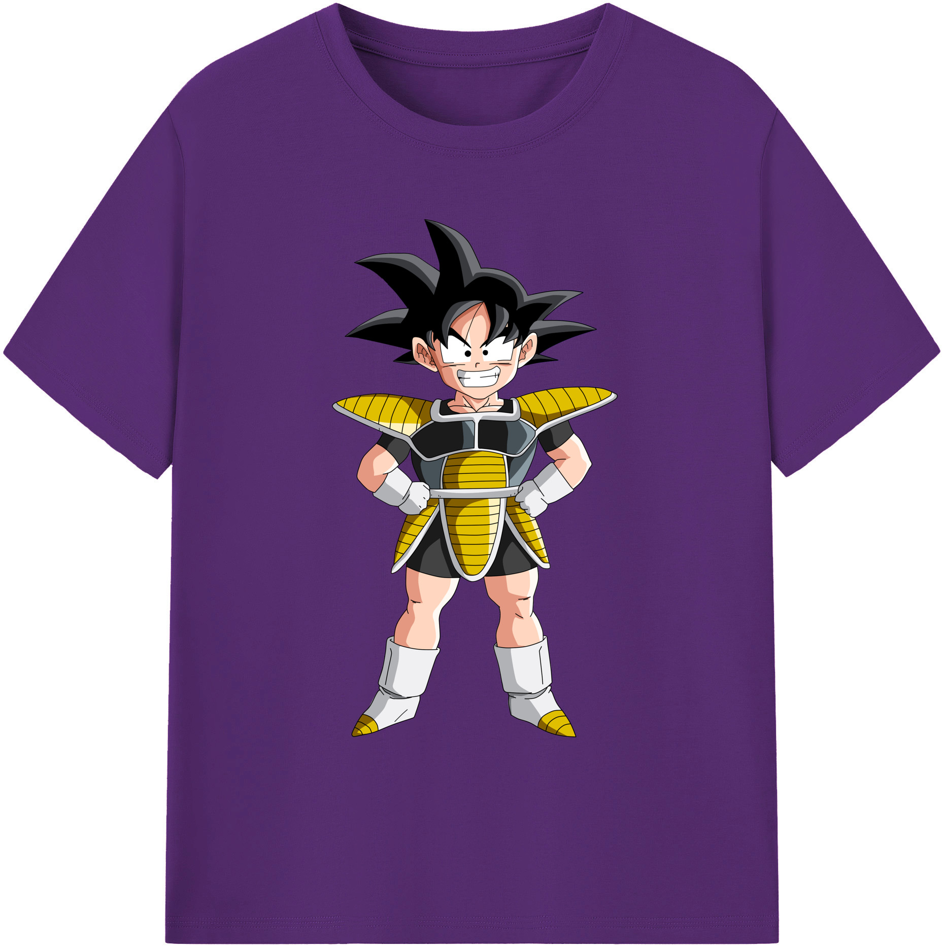 （画像用） ドラゴンボール 孫悟空（そん ごくう）Son Goku カカロット DRAGON BALL Kakarotto 綿100％ メンズ半袖Tシャツ｜肌触りやわらか＆通気性