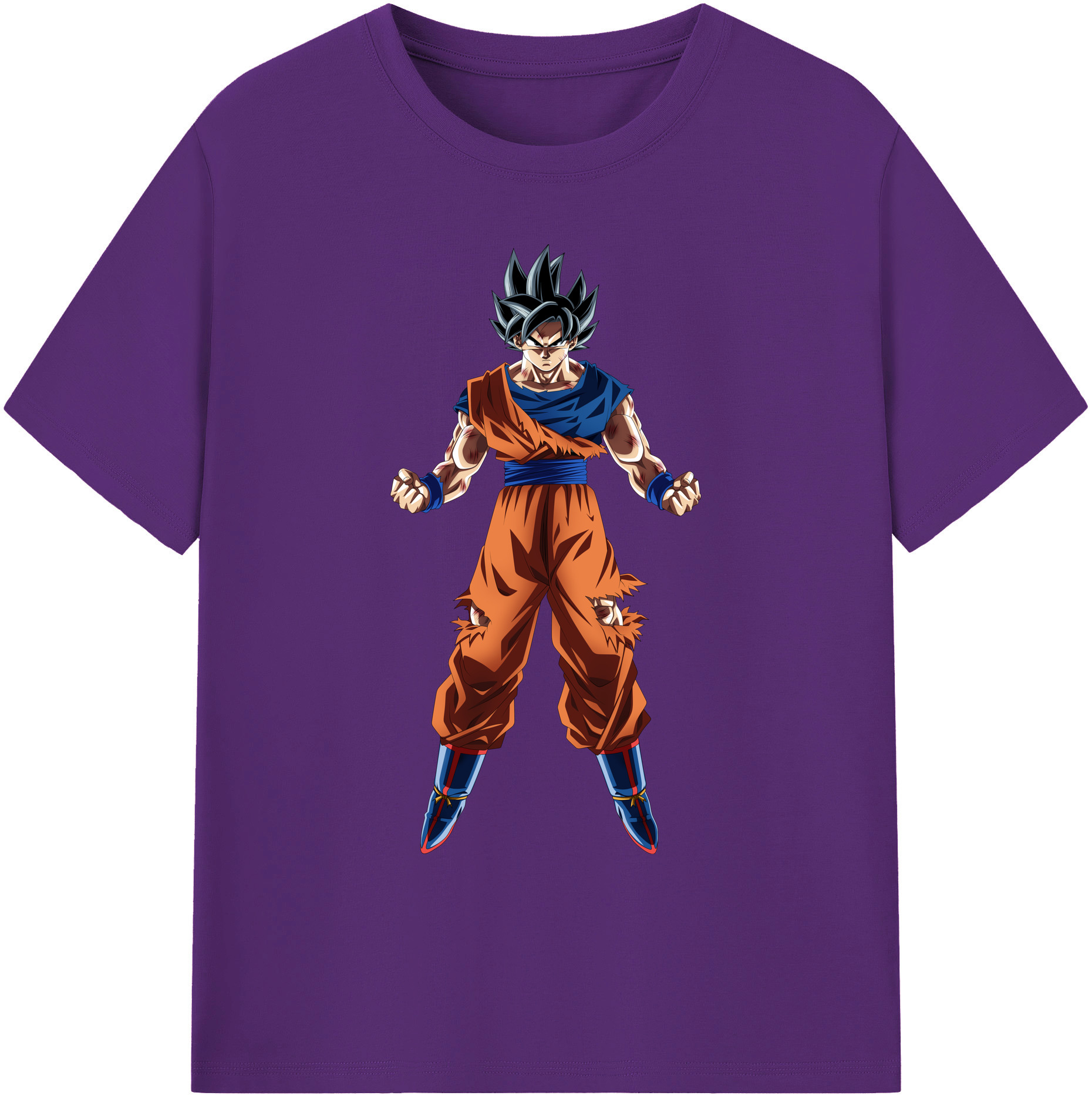 （画像用） ドラゴンボール 孫悟空（そん ごくう）Son Goku カカロット DRAGON BALL Kakarotto 綿100％ メンズ半袖Tシャツ｜肌触りやわらか＆通気性