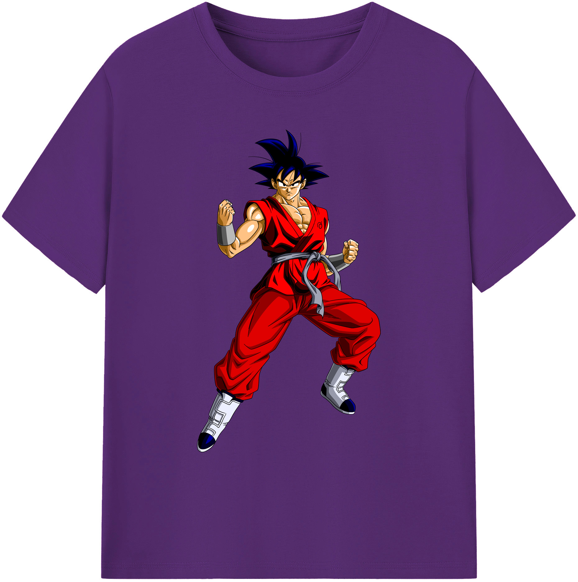 （画像用） ドラゴンボール 孫悟空（そん ごくう）Son Goku カカロット DRAGON BALL Kakarotto 綿100％ メンズ半袖Tシャツ｜肌触りやわらか＆通気性
