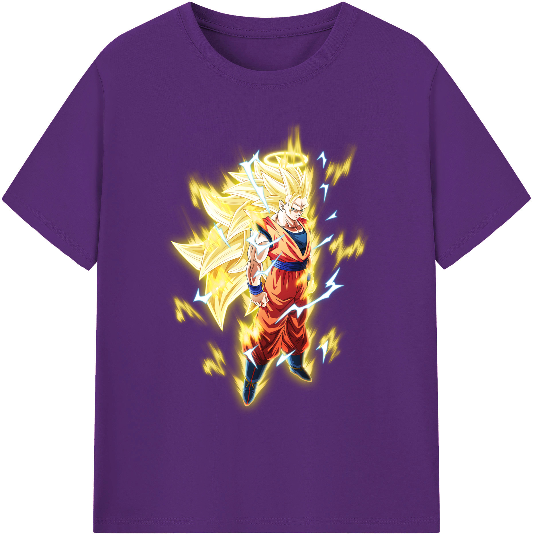 （画像用） ドラゴンボール 孫悟空（そん ごくう）Son Goku カカロット DRAGON BALL Kakarotto 綿100％ メンズ半袖Tシャツ｜肌触りやわらか＆通気性