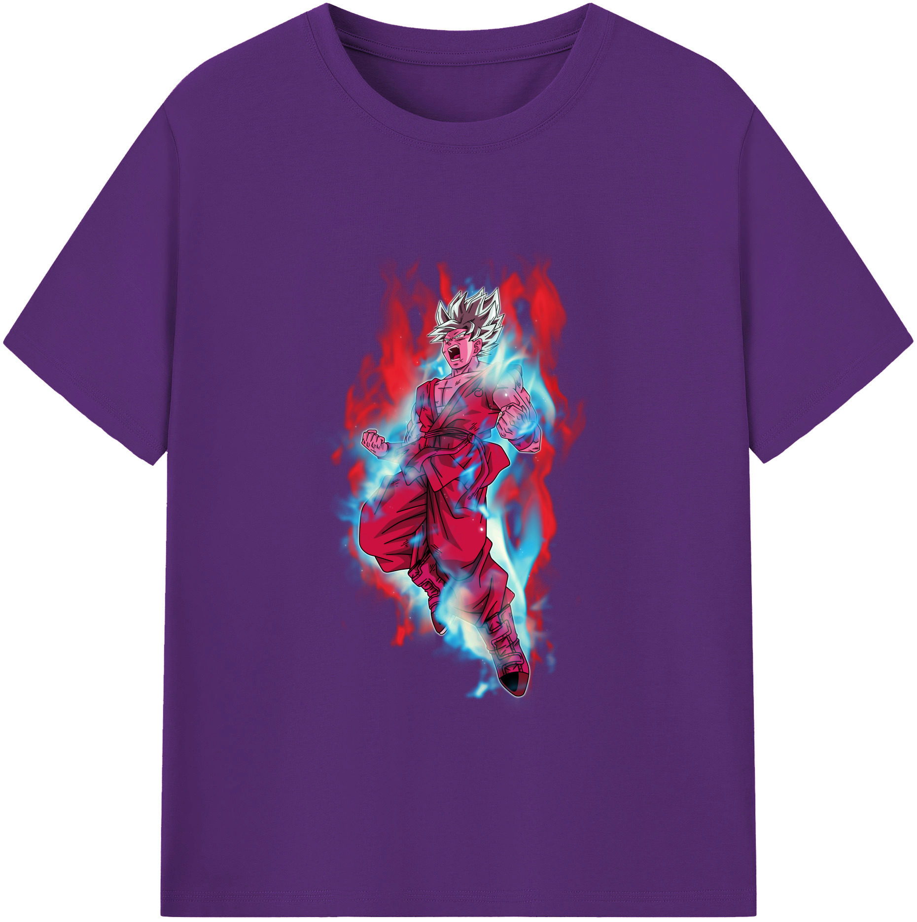 （画像用） ドラゴンボール 孫悟空（そん ごくう）Son Goku カカロット DRAGON BALL Kakarotto 綿100％ メンズ半袖Tシャツ｜肌触りやわらか＆通気性