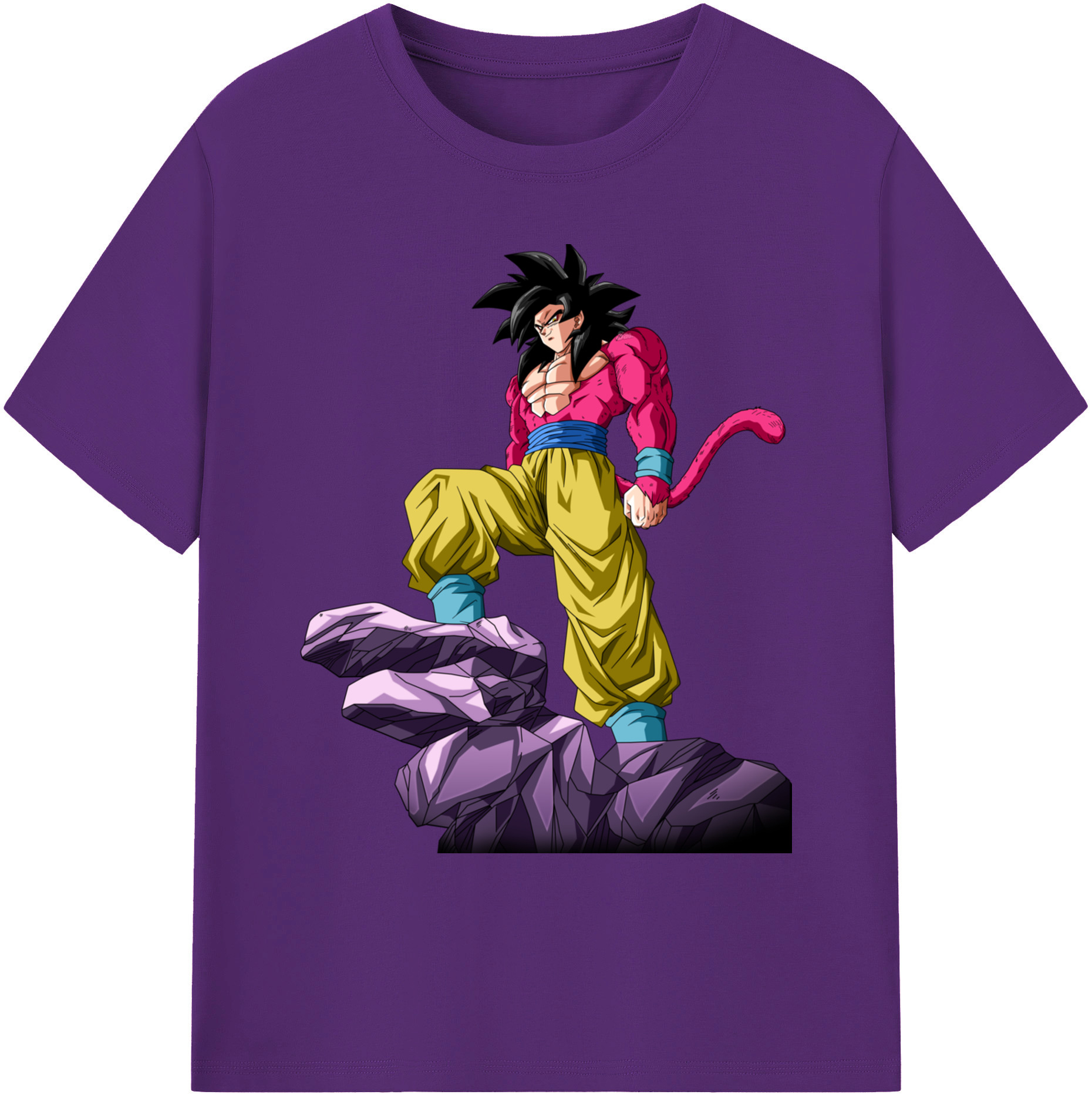 （画像用） ドラゴンボール 孫悟空（そん ごくう）Son Goku カカロット DRAGON BALL Kakarotto 綿100％ メンズ半袖Tシャツ｜肌触りやわらか＆通気性
