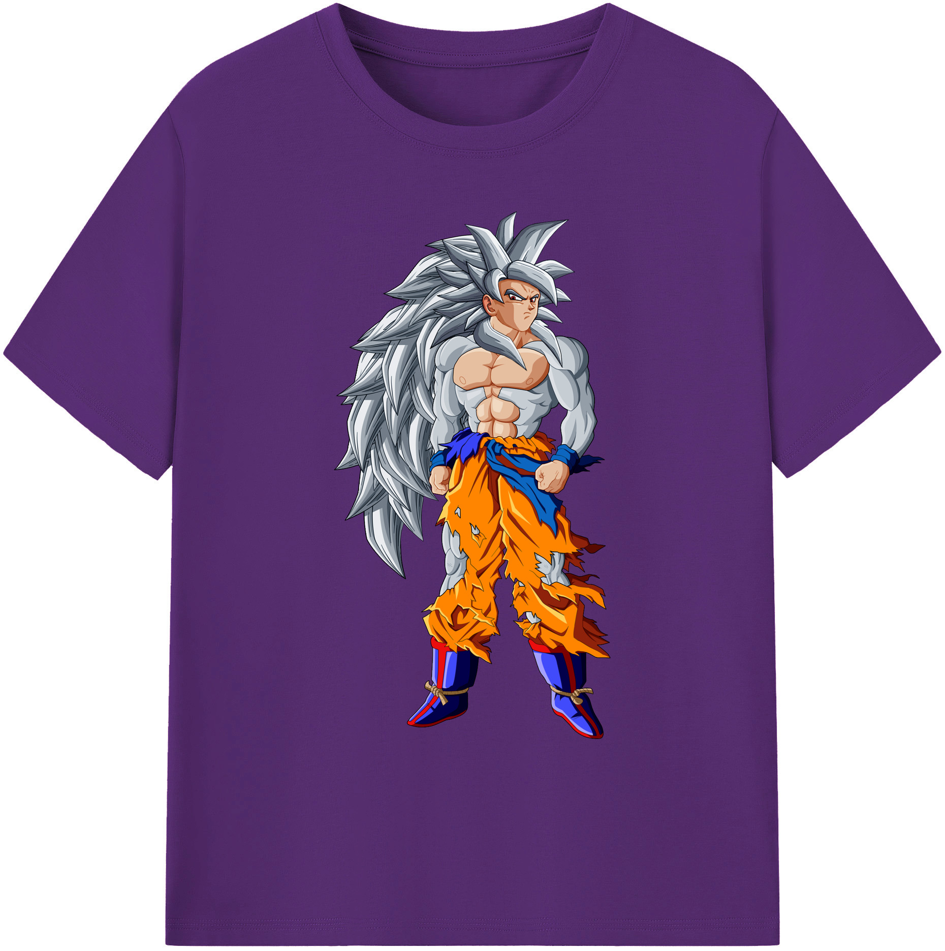 （画像用） ドラゴンボール 孫悟空（そん ごくう）Son Goku カカロット DRAGON BALL Kakarotto 綿100％ メンズ半袖Tシャツ｜肌触りやわらか＆通気性