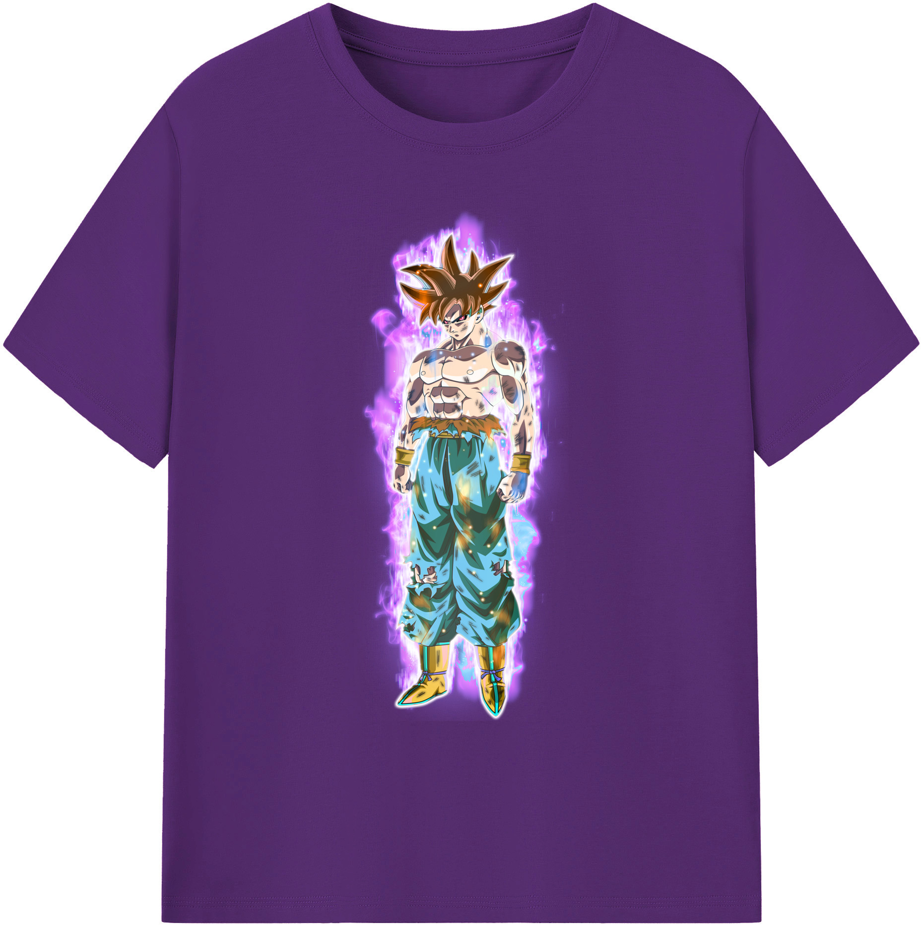 （画像用） ドラゴンボール 孫悟空（そん ごくう）Son Goku カカロット DRAGON BALL Kakarotto 綿100％ メンズ半袖Tシャツ｜肌触りやわらか＆通気性