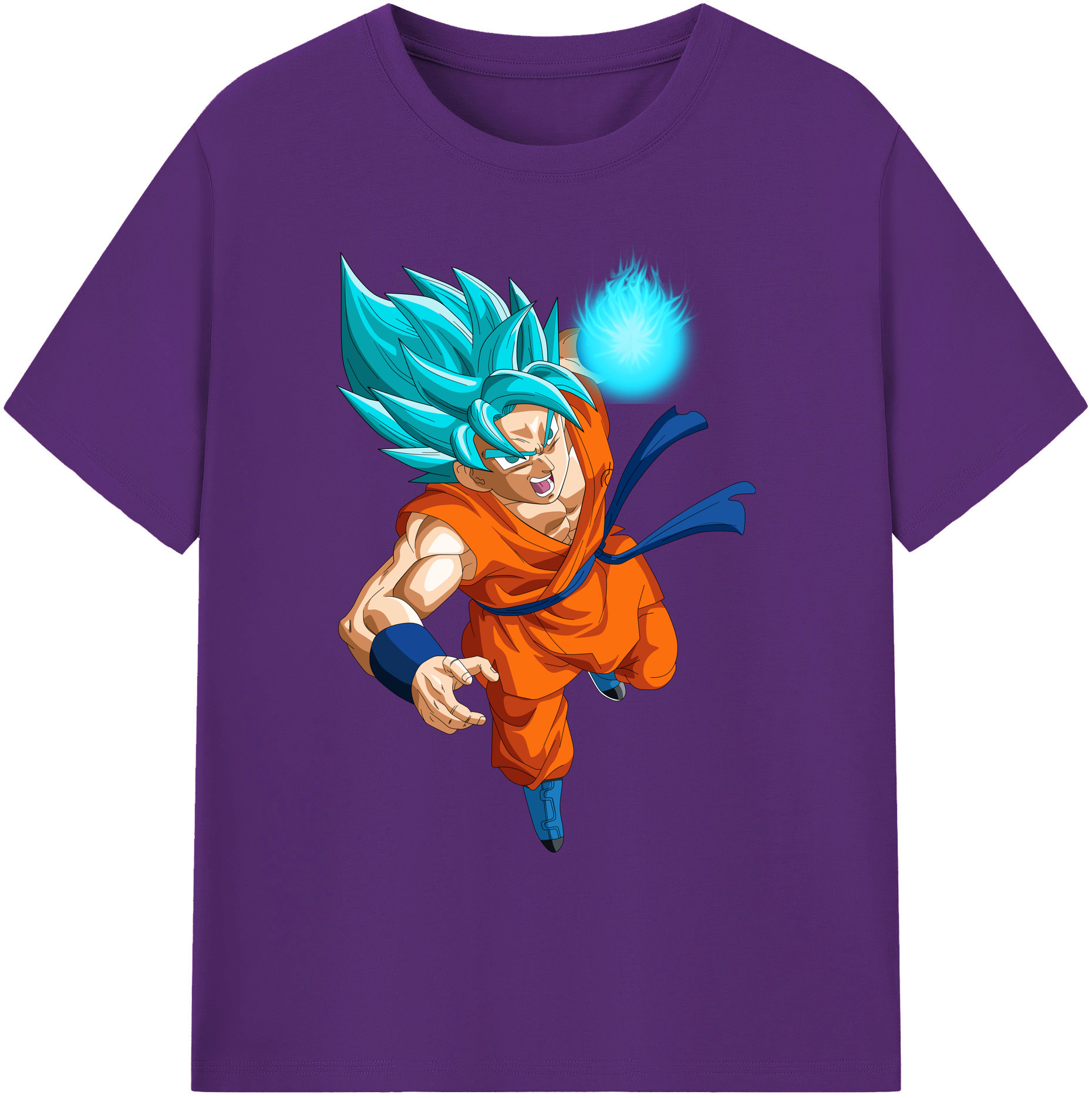 （画像用） ドラゴンボール 孫悟空（そん ごくう）Son Goku カカロット DRAGON BALL Kakarotto 綿100％ メンズ半袖Tシャツ｜肌触りやわらか＆通気性