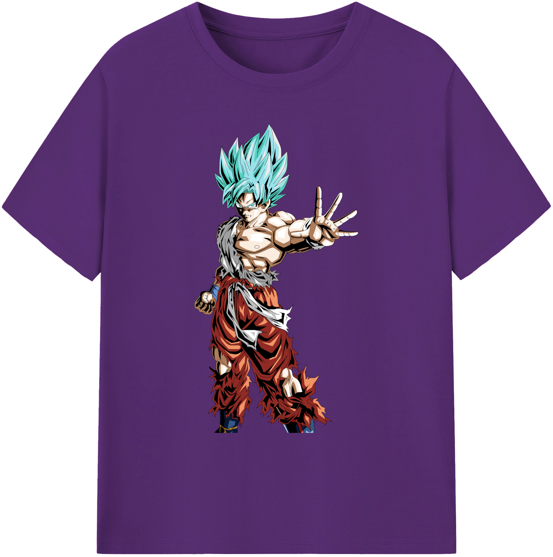 （画像用） ドラゴンボール 孫悟空（そん ごくう）Son Goku カカロット DRAGON BALL Kakarotto 綿100％ メンズ半袖Tシャツ｜肌触りやわらか＆通気性