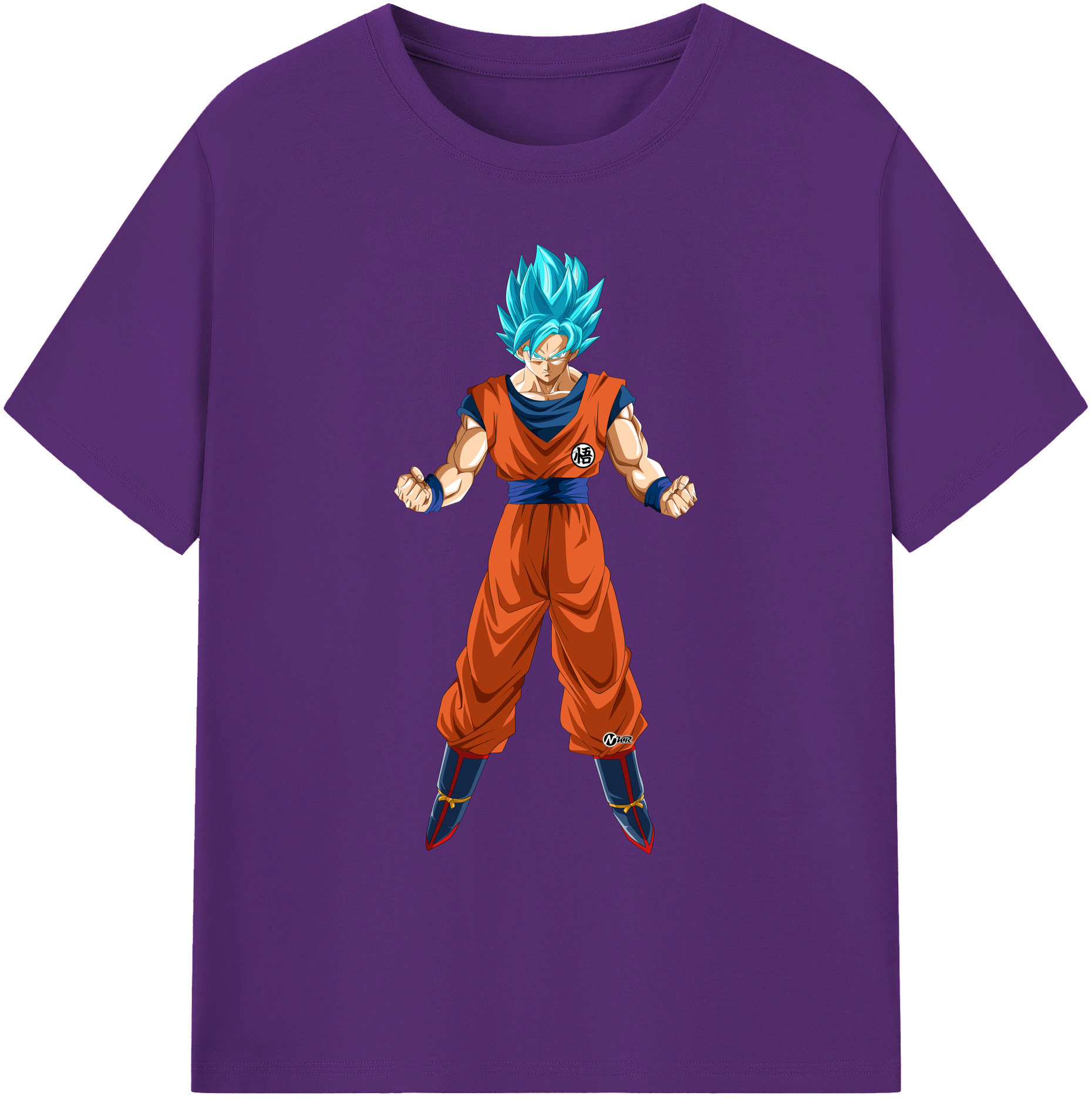 （画像用） ドラゴンボール 孫悟空（そん ごくう）Son Goku カカロット DRAGON BALL Kakarotto 綿100％ メンズ半袖Tシャツ｜肌触りやわらか＆通気性