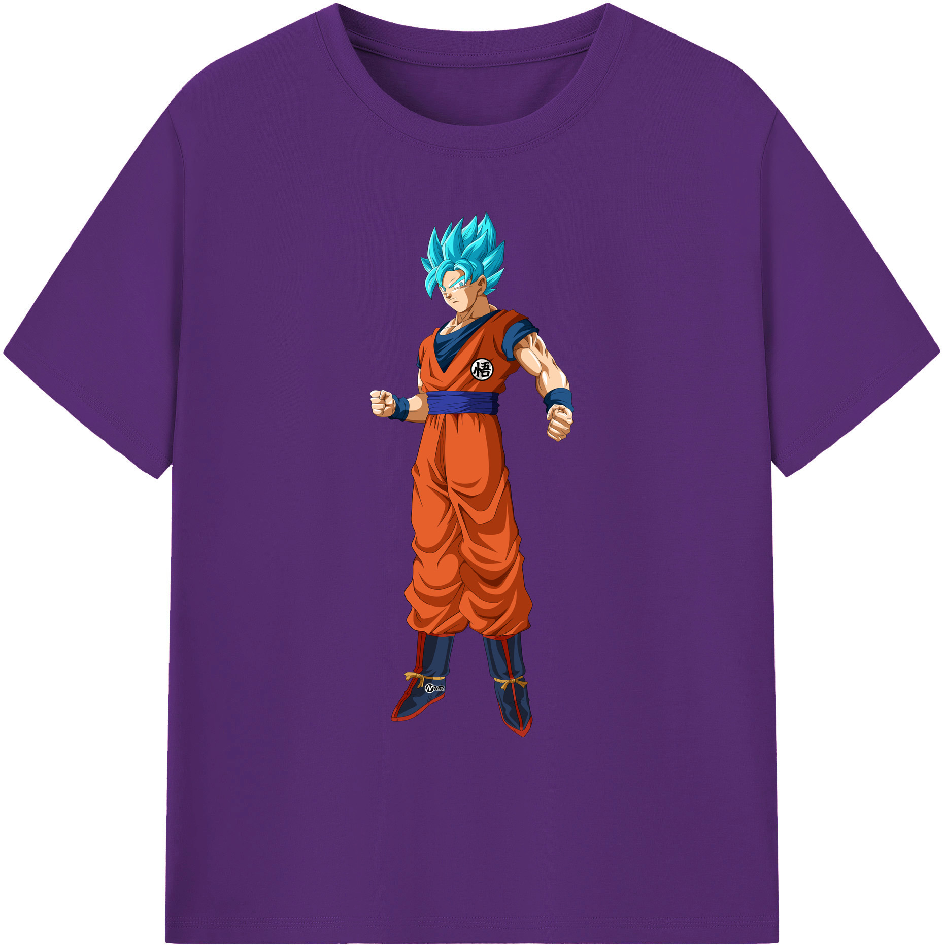 （画像用） ドラゴンボール 孫悟空（そん ごくう）Son Goku カカロット DRAGON BALL Kakarotto 綿100％ メンズ半袖Tシャツ｜肌触りやわらか＆通気性