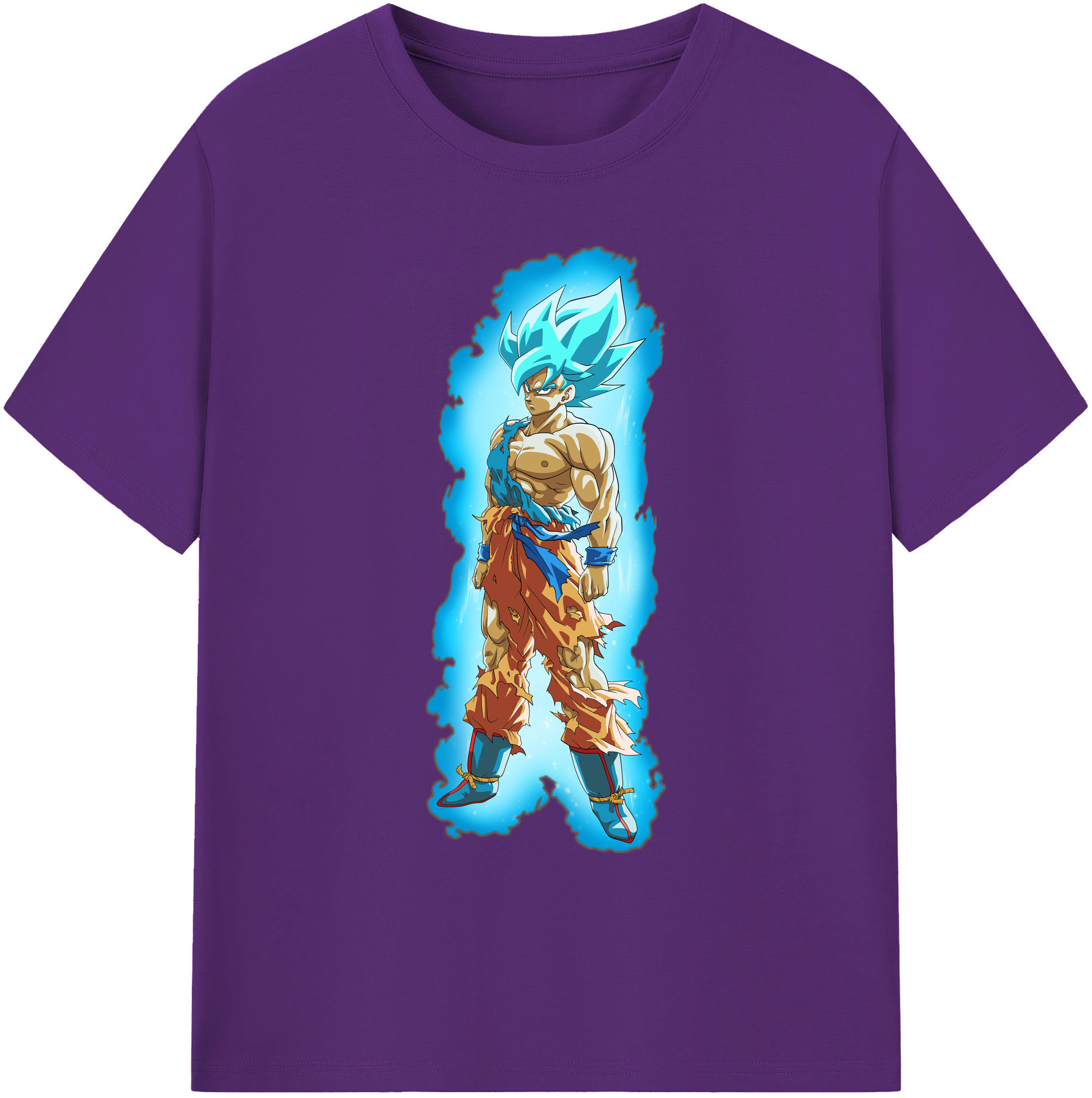 （画像用） ドラゴンボール 孫悟空（そん ごくう）Son Goku カカロット DRAGON BALL Kakarotto 綿100％ メンズ半袖Tシャツ｜肌触りやわらか＆通気性