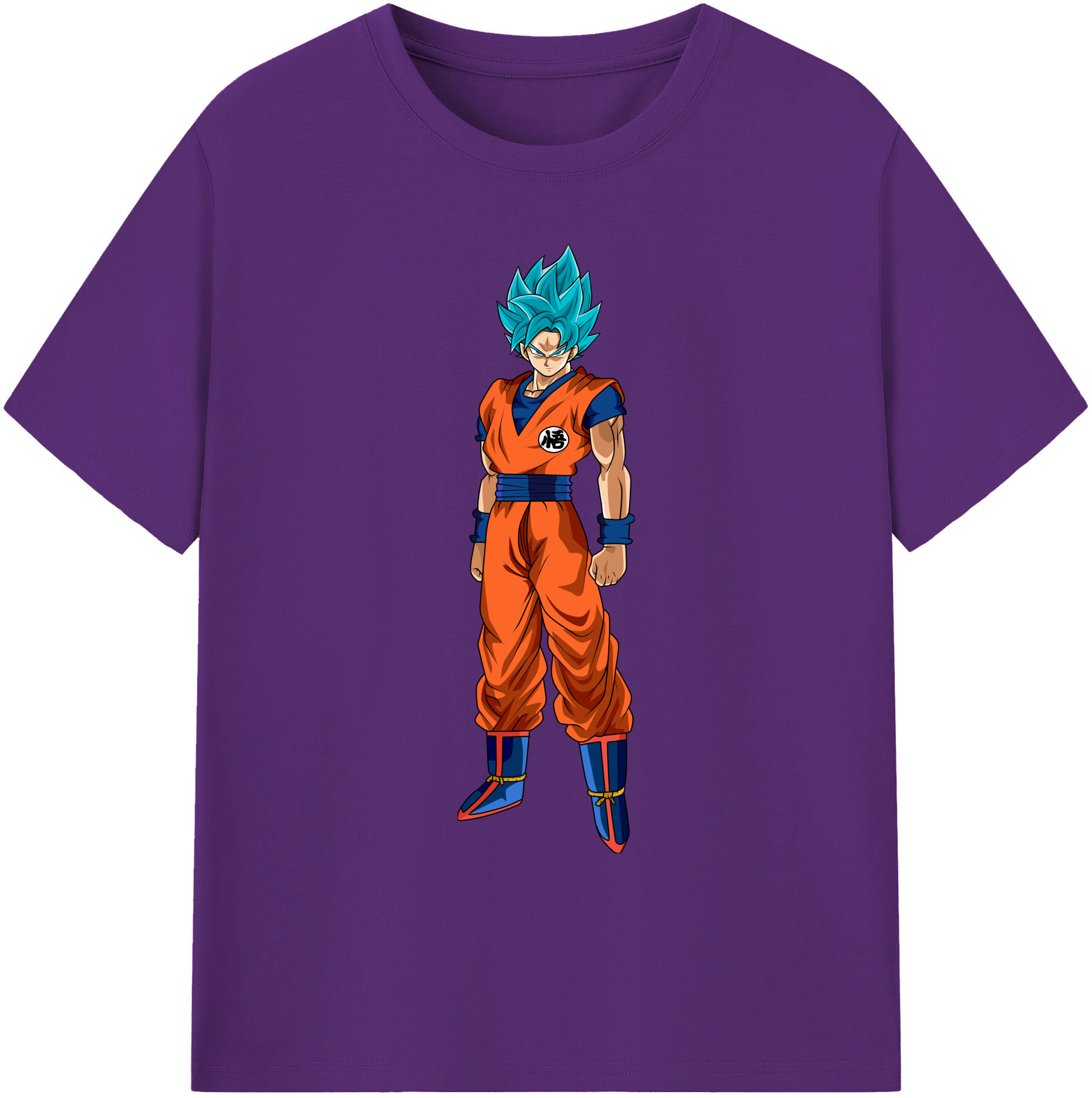 （画像用） ドラゴンボール 孫悟空（そん ごくう）Son Goku カカロット DRAGON BALL Kakarotto 綿100％ メンズ半袖Tシャツ｜肌触りやわらか＆通気性