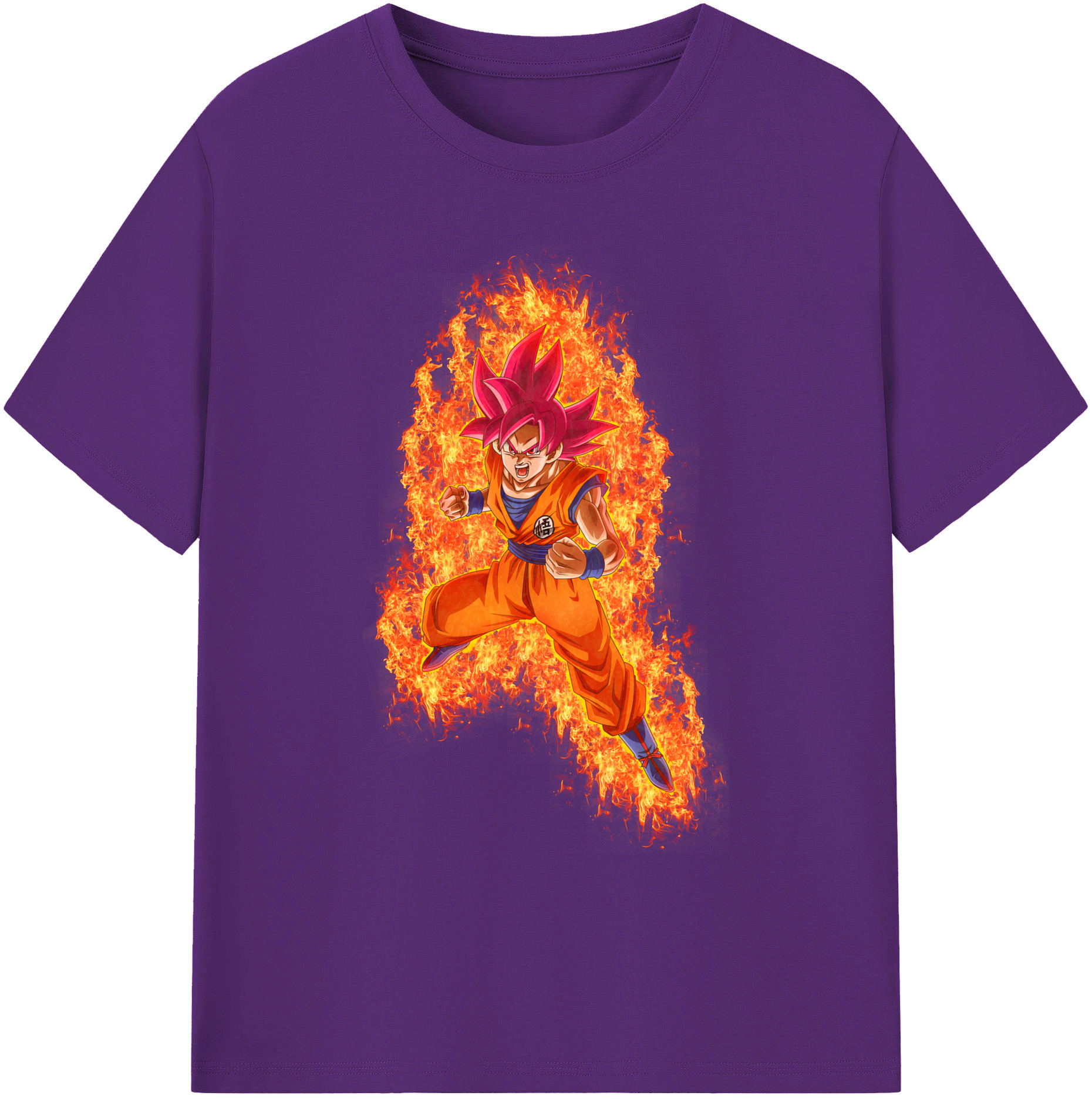 （画像用） ドラゴンボール 孫悟空（そん ごくう）Son Goku カカロット DRAGON BALL Kakarotto 綿100％ メンズ半袖Tシャツ｜肌触りやわらか＆通気性