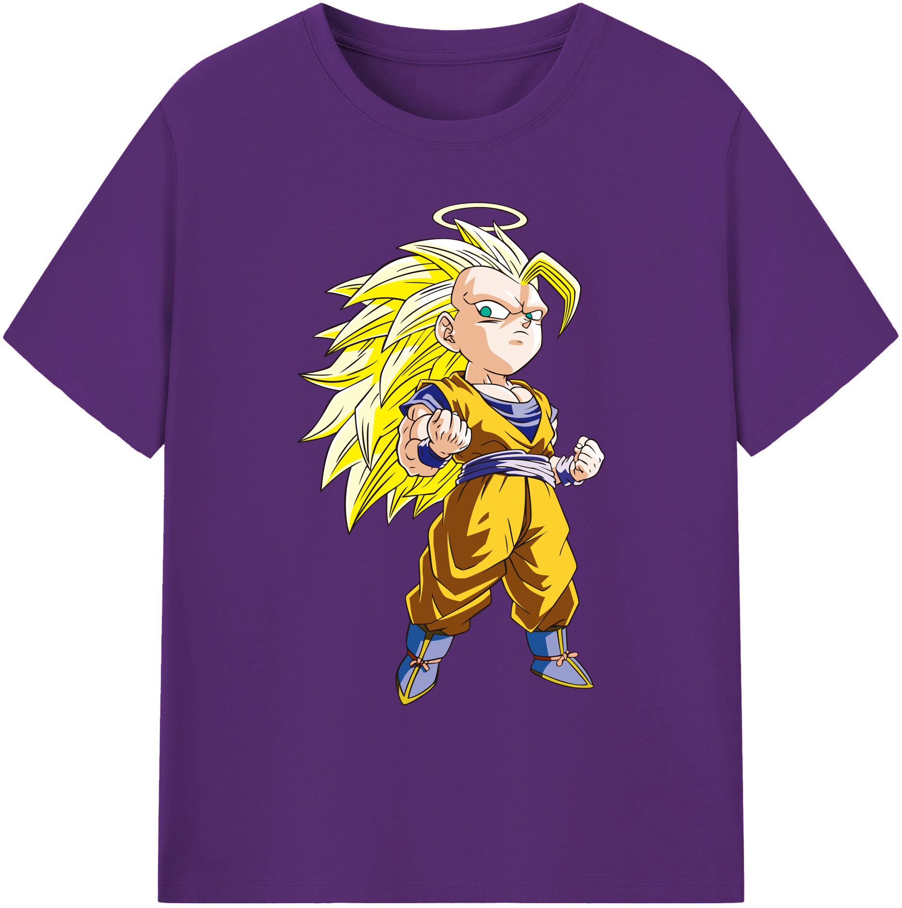 （画像用） ドラゴンボール 孫悟空（そん ごくう）Son Goku カカロット DRAGON BALL Kakarotto 綿100％ メンズ半袖Tシャツ｜肌触りやわらか＆通気性
