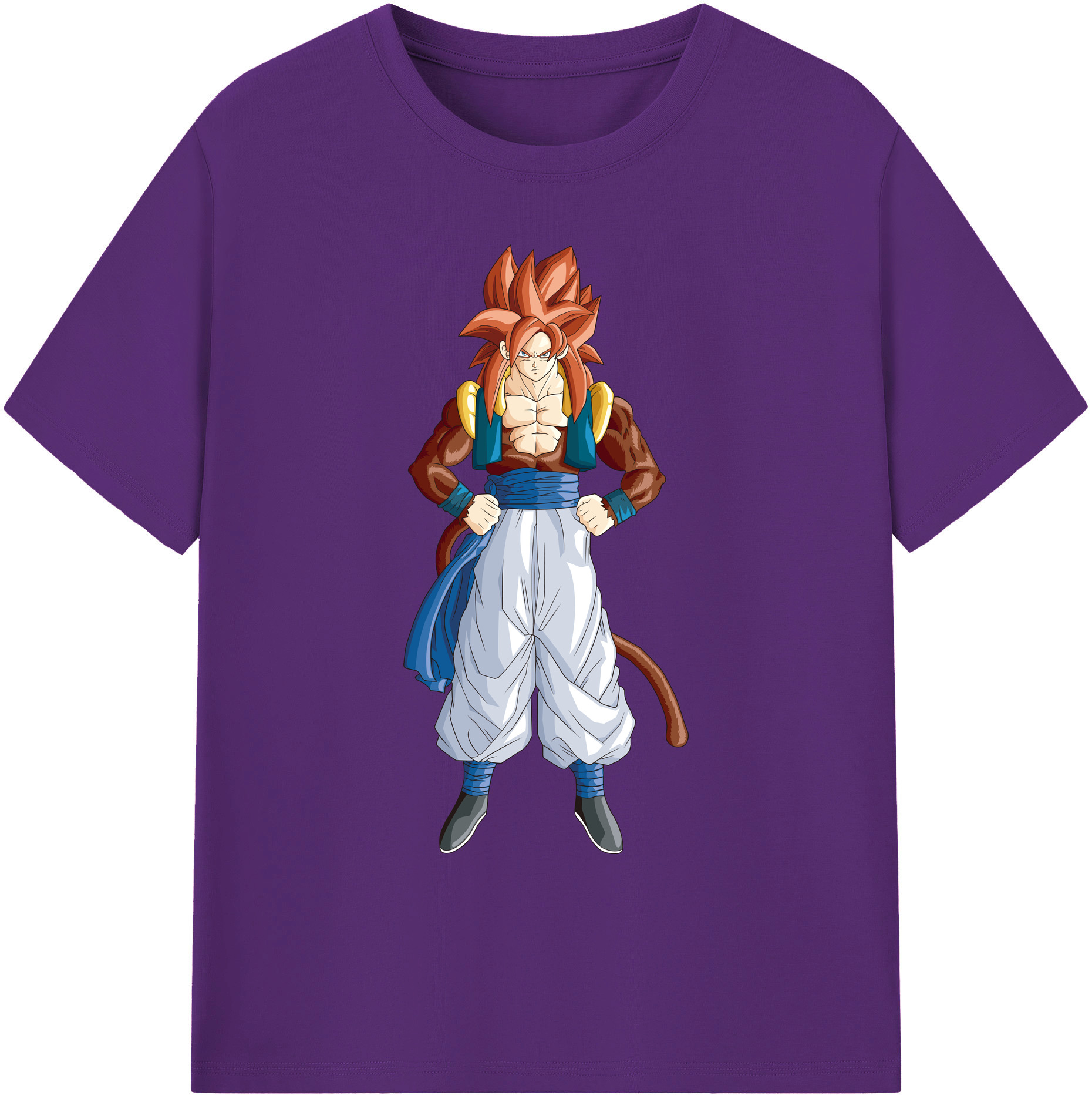 （画像用） ドラゴンボール 孫悟空（そん ごくう）Son Goku カカロット DRAGON BALL Kakarotto 綿100％ メンズ半袖Tシャツ｜肌触りやわらか＆通気性