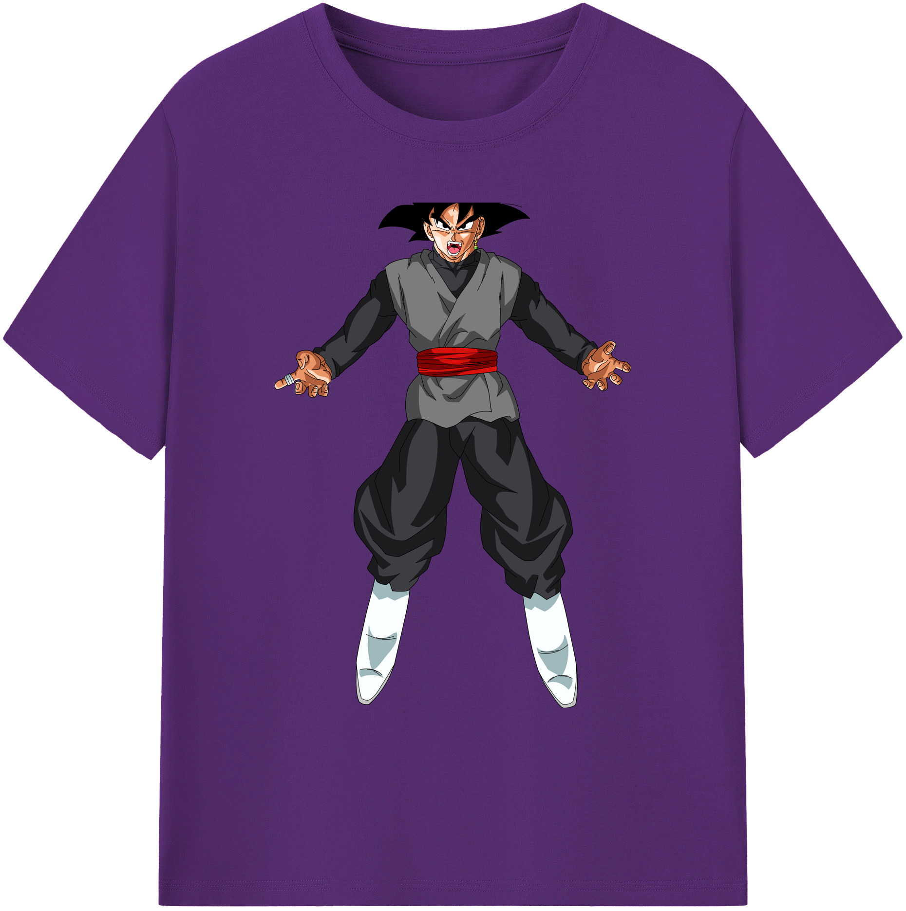 （画像用） ドラゴンボール ベジータ四世（Bejīta Yonsei）DRAGON BALL Vegeta IV 綿100％ メンズ半袖Tシャツ｜肌触りやわらか＆通気性
