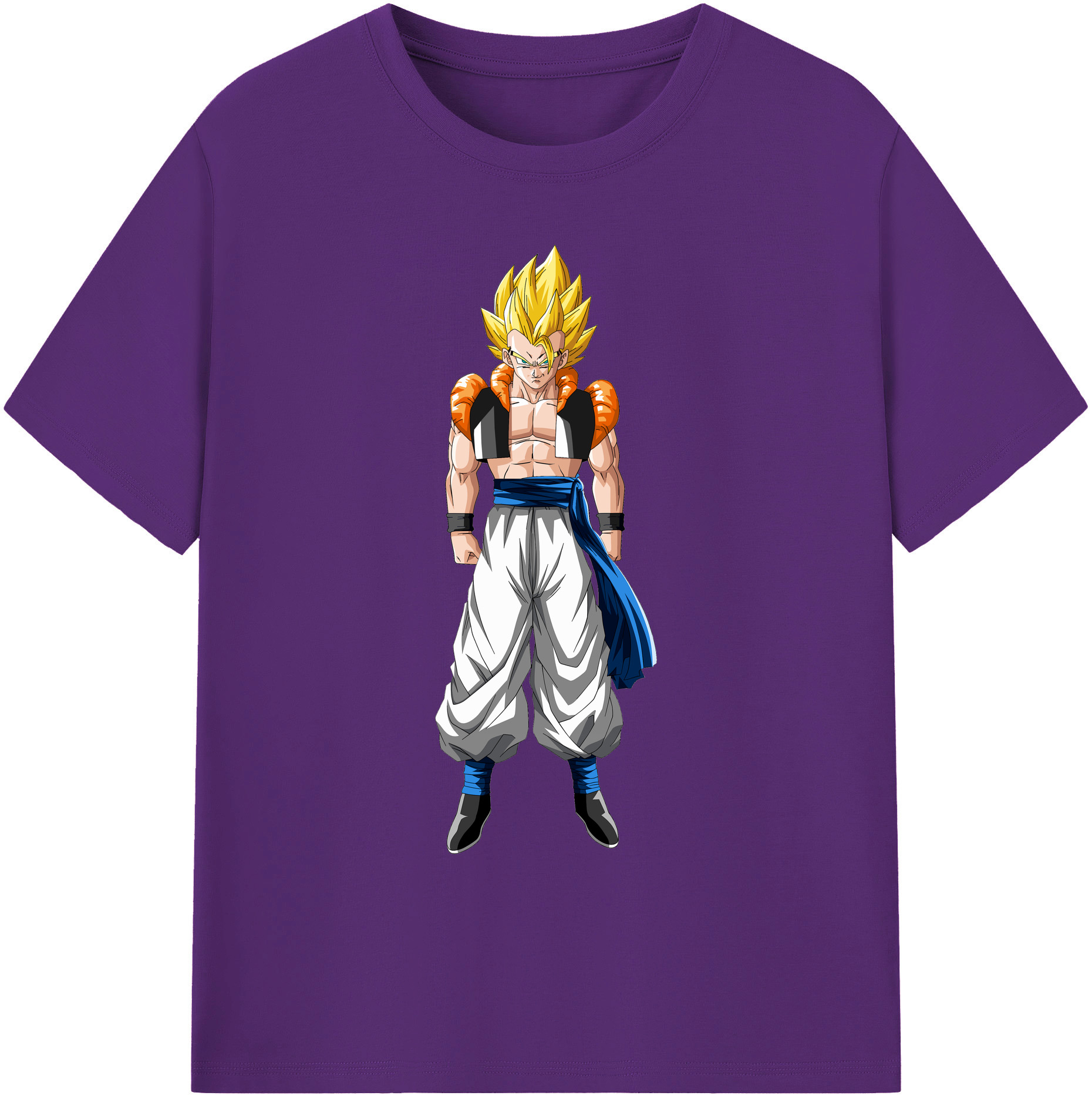 （画像用） ドラゴンボール ベジータ四世（Bejīta Yonsei）DRAGON BALL Vegeta IV 綿100％ メンズ半袖Tシャツ｜肌触りやわらか＆通気性