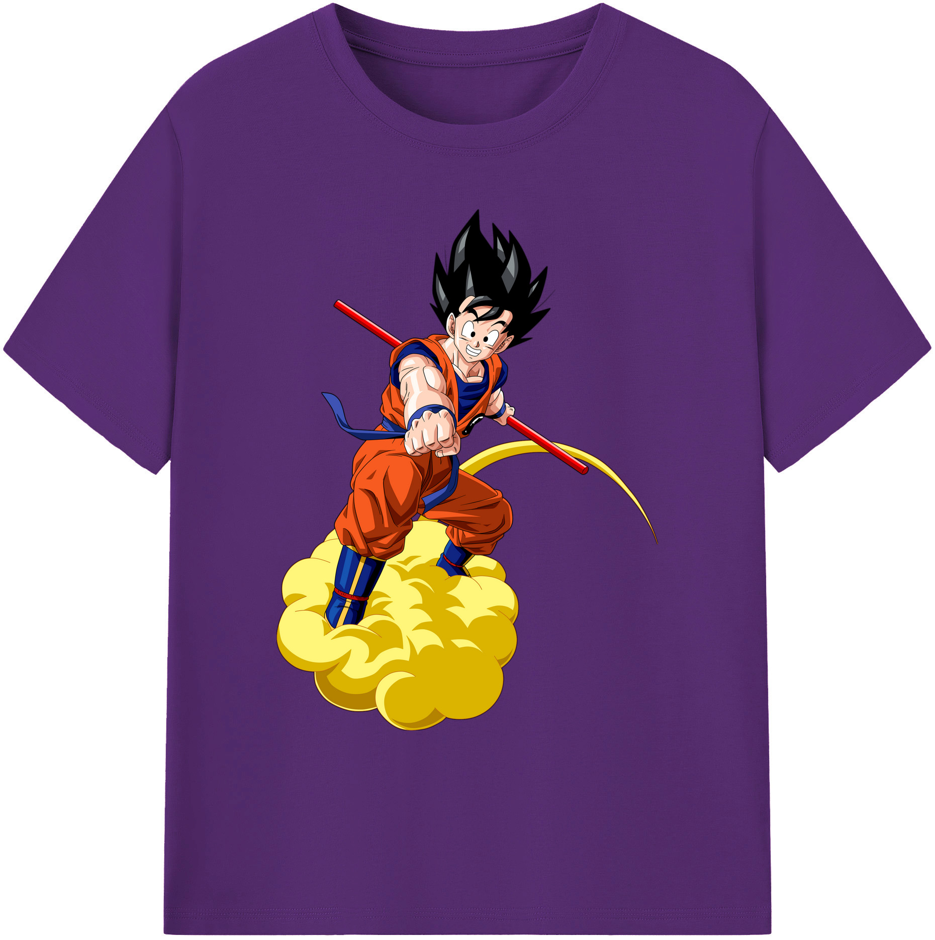 （画像用） ドラゴンボール 孫 悟飯（そんごはん）DRAGON BALL Son Gohan 綿100％ メンズ半袖Tシャツ｜肌触りやわらか＆通気性