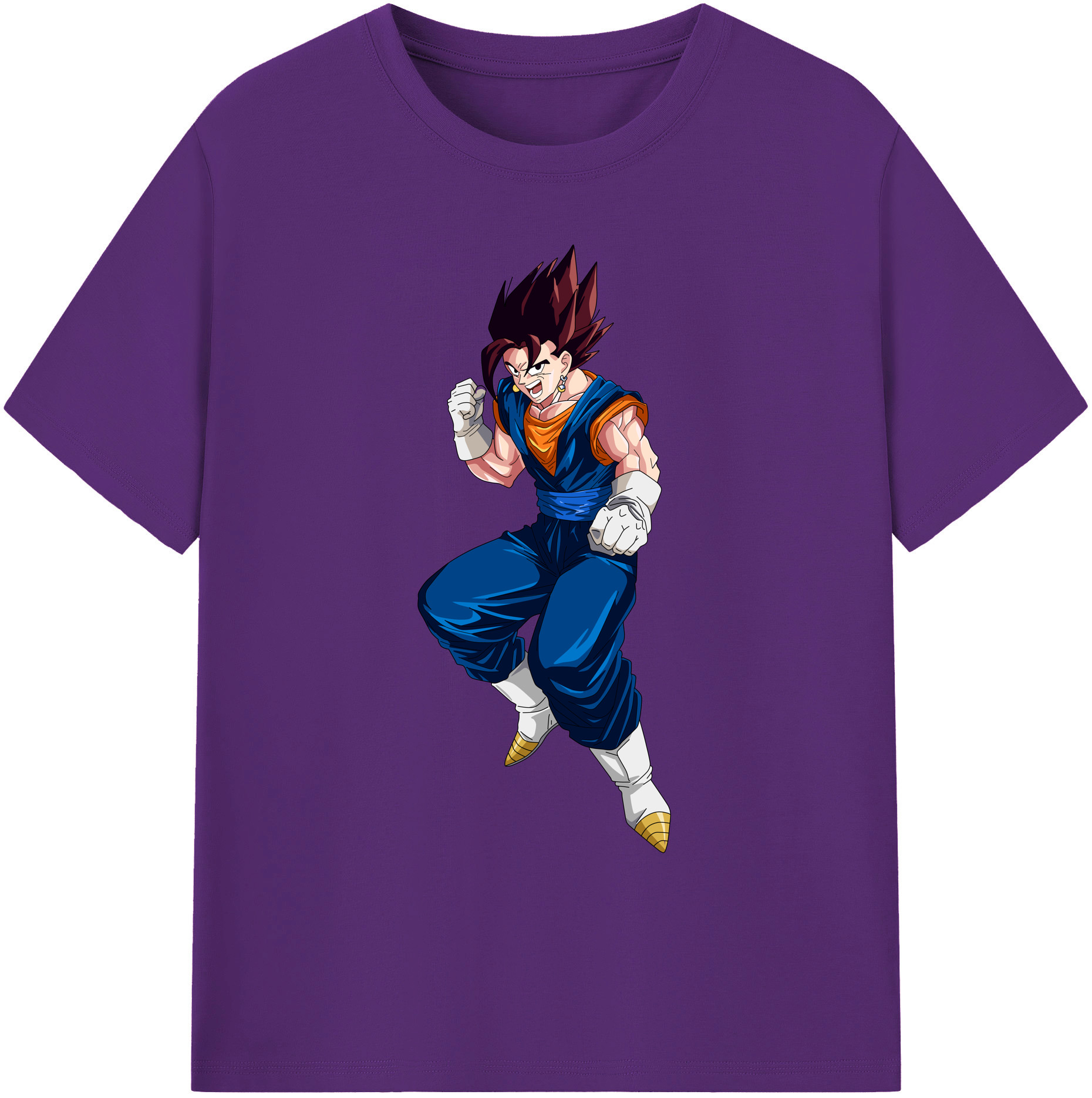 （画像用） ドラゴンボール 孫 悟飯（そんごはん）DRAGON BALL Son Gohan 綿100％ メンズ半袖Tシャツ｜肌触りやわらか＆通気性