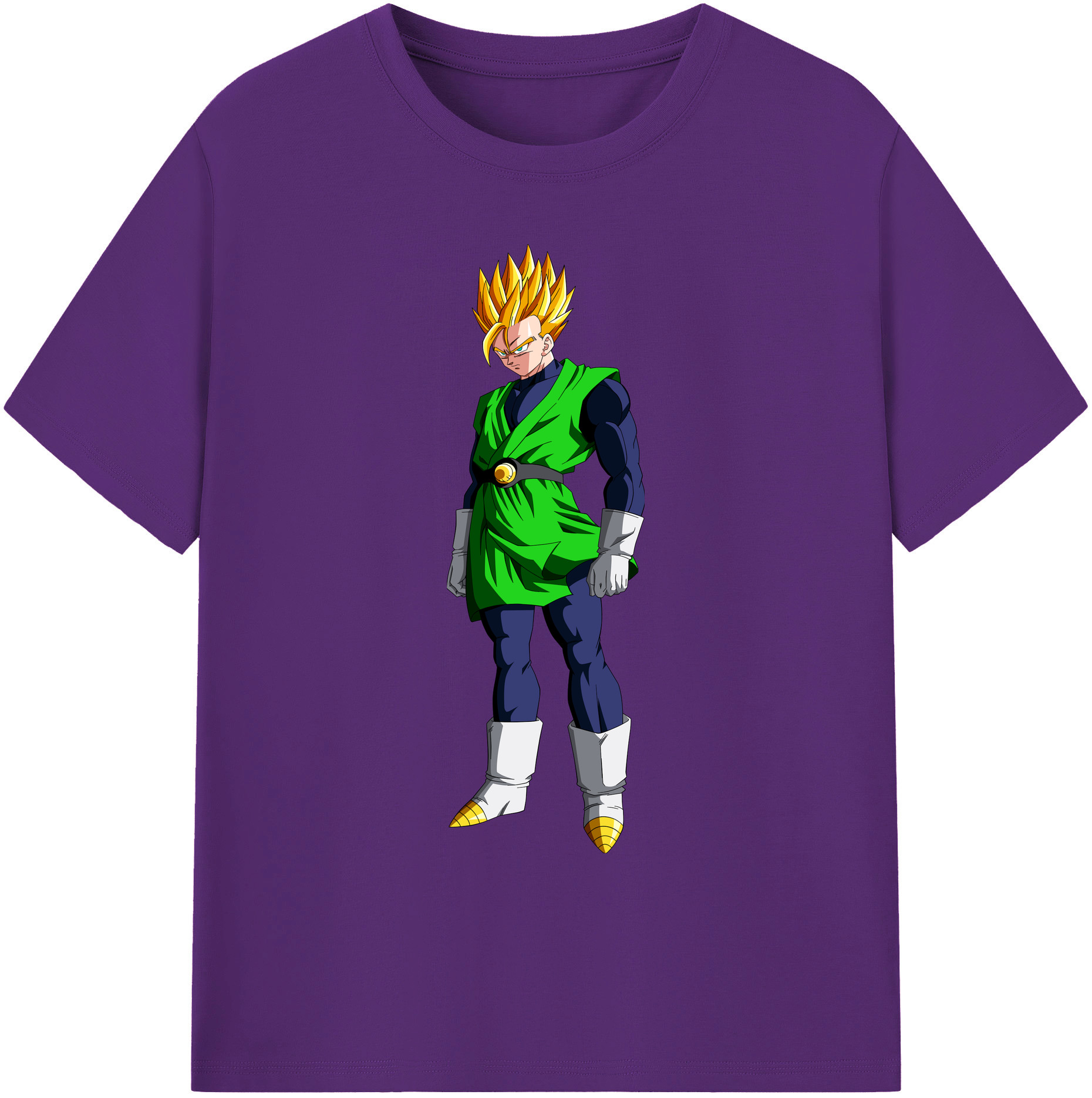 （画像用） ドラゴンボール 孫 悟飯（そんごはん）DRAGON BALL Son Gohan 綿100％ メンズ半袖Tシャツ｜肌触りやわらか＆通気性
