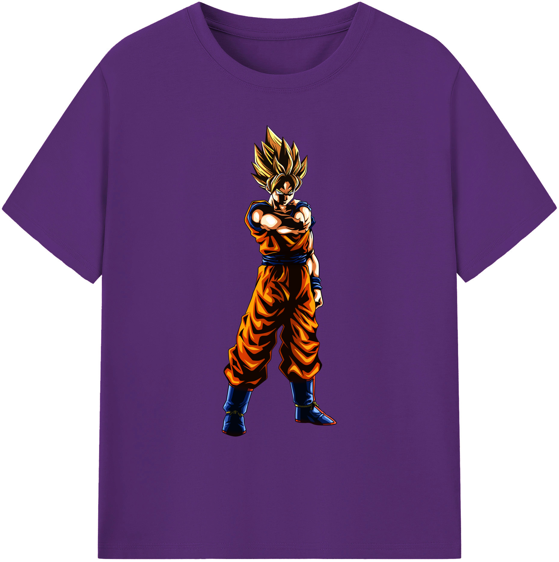 （画像用） ドラゴンボール 孫 悟飯（そんごはん）DRAGON BALL Son Gohan 綿100％ メンズ半袖Tシャツ｜肌触りやわらか＆通気性