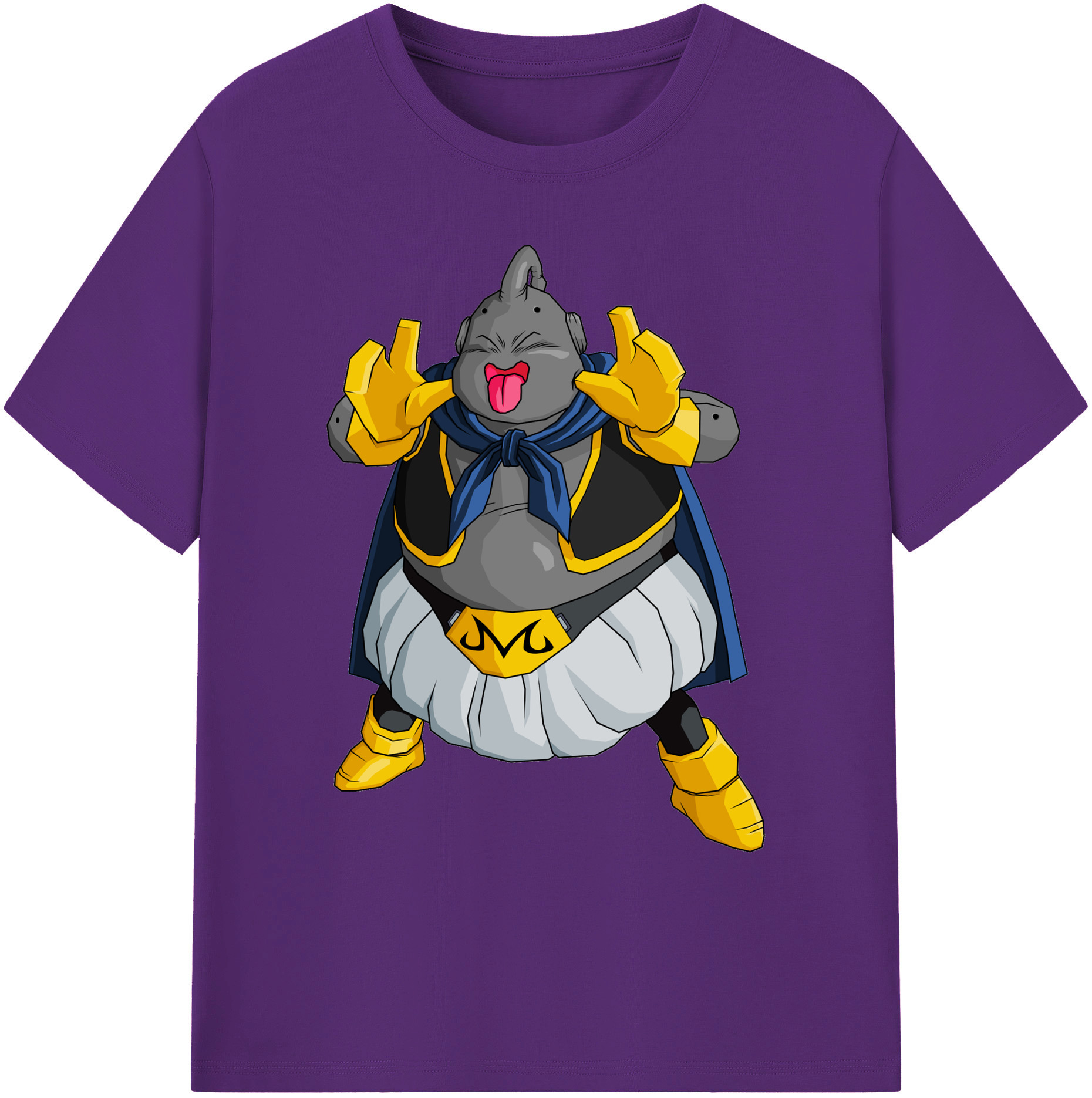 （画像用） ドラゴンボール 魔人ブウ DRAGON BALL Majin Buu 綿100％ メンズ半袖Tシャツ｜肌触りやわらか＆通気性