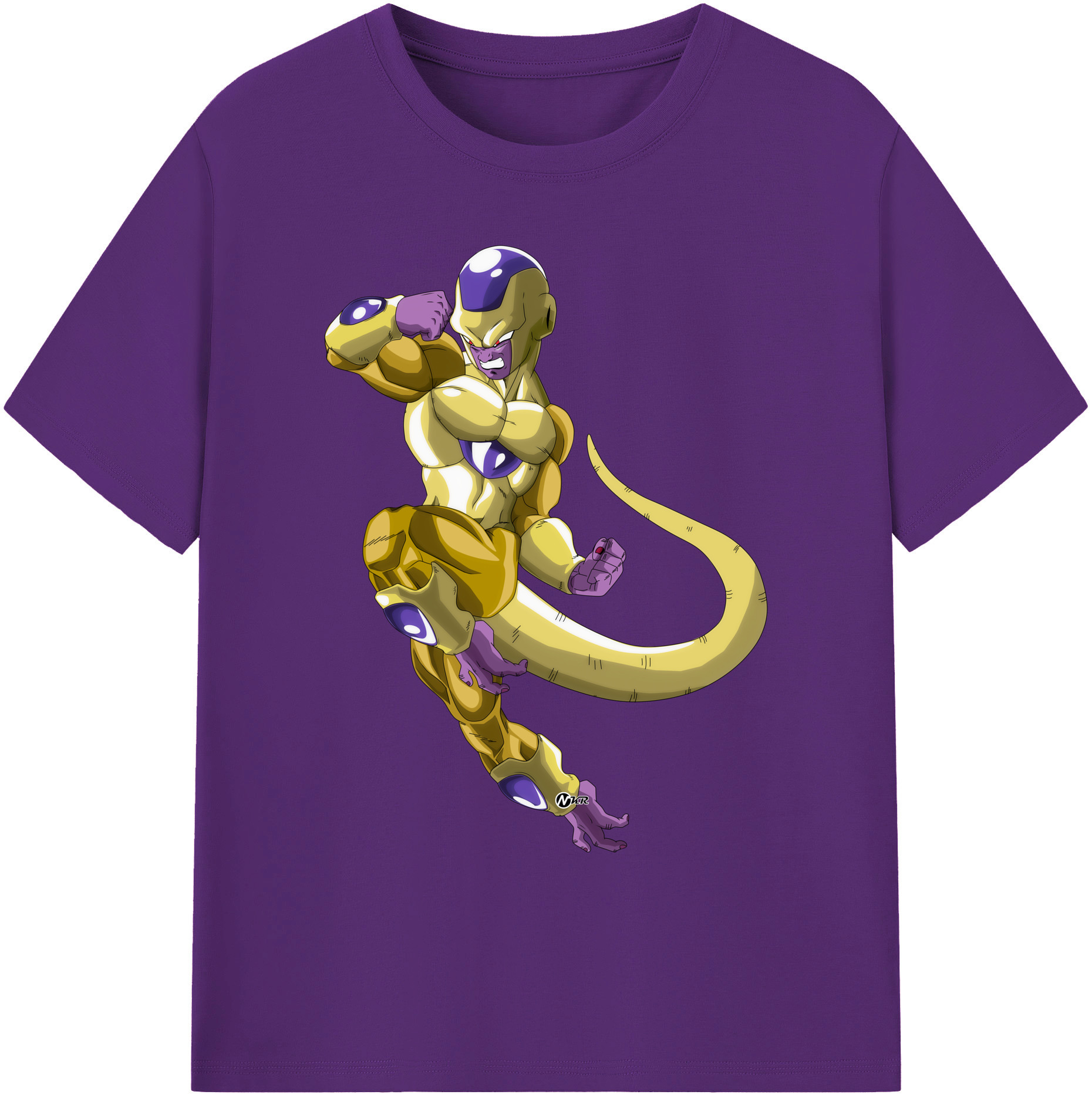 （画像用） ドラゴンボール フリーザ DRAGON BALL Frieza 綿100％ メンズ半袖Tシャツ｜肌触りやわらか＆通気性