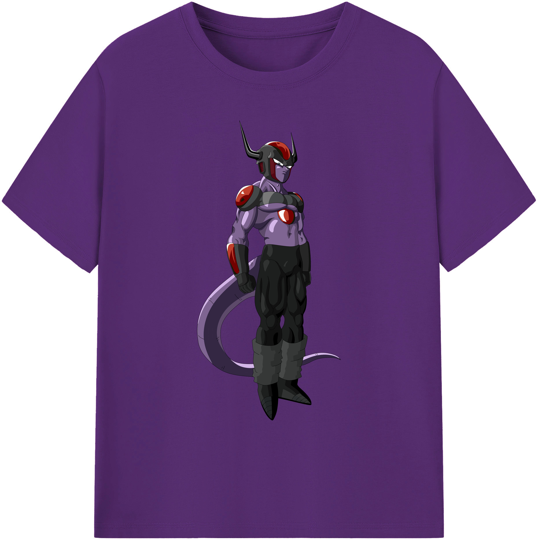 （画像用） ドラゴンボール フリーザ DRAGON BALL Frieza 綿100％ メンズ半袖Tシャツ｜肌触りやわらか＆通気性