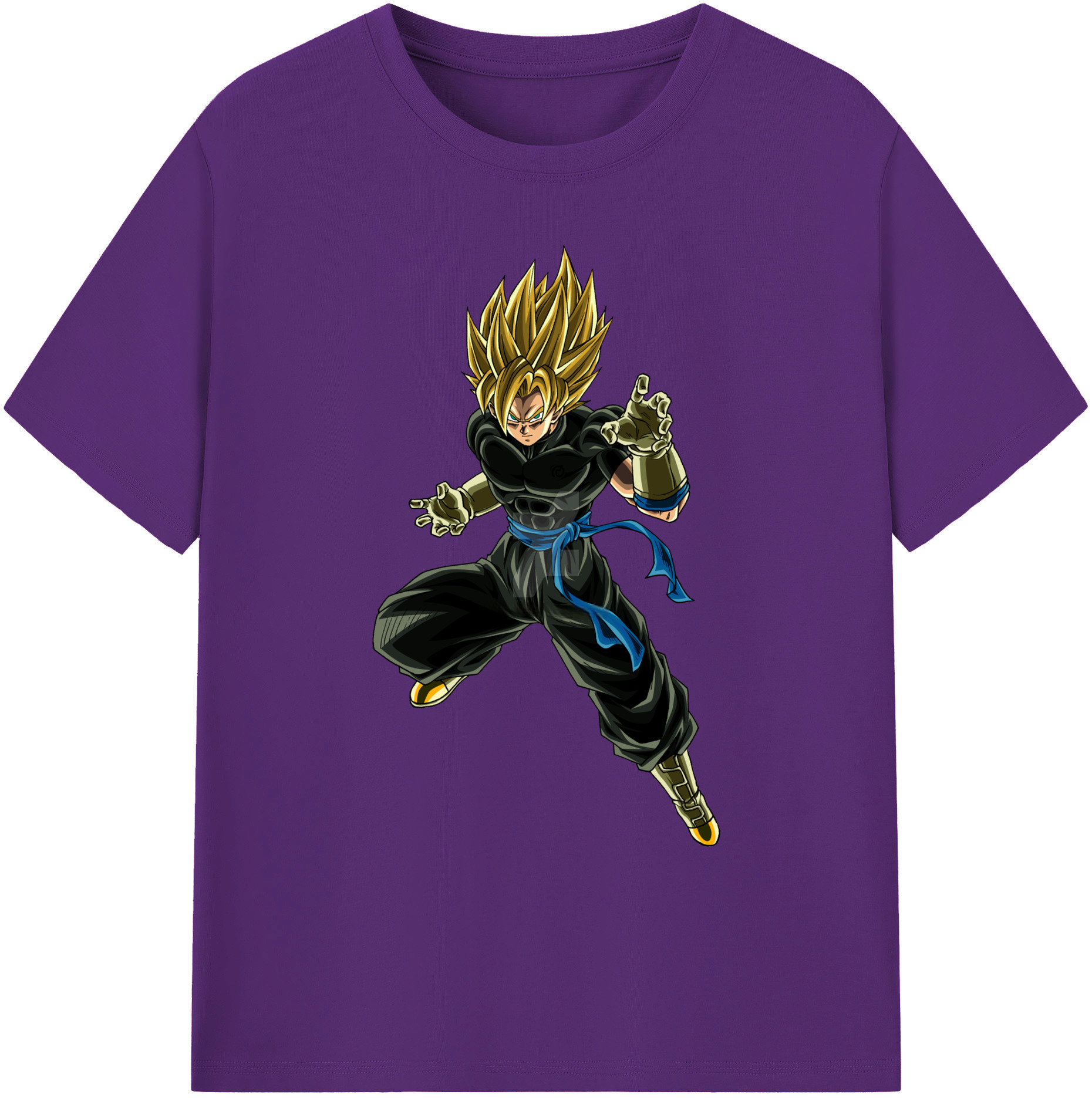 （画像用） ドラゴンボール ベジット DRAGON BALL Vegetto 綿100％ メンズ半袖Tシャツ｜肌触りやわらか＆通気性