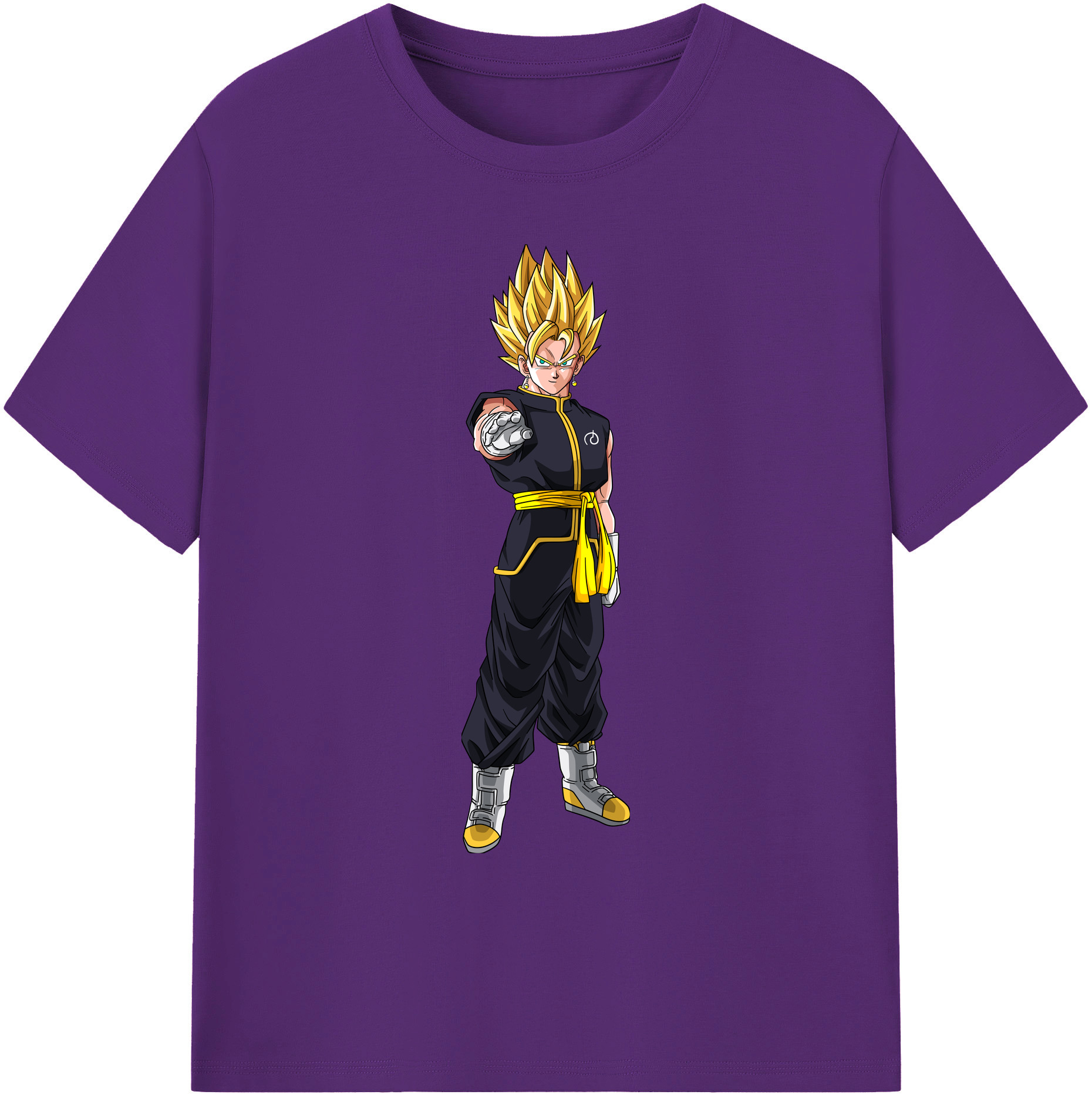 （画像用） ドラゴンボール ベジット DRAGON BALL Vegetto 綿100％ メンズ半袖Tシャツ｜肌触りやわらか＆通気性