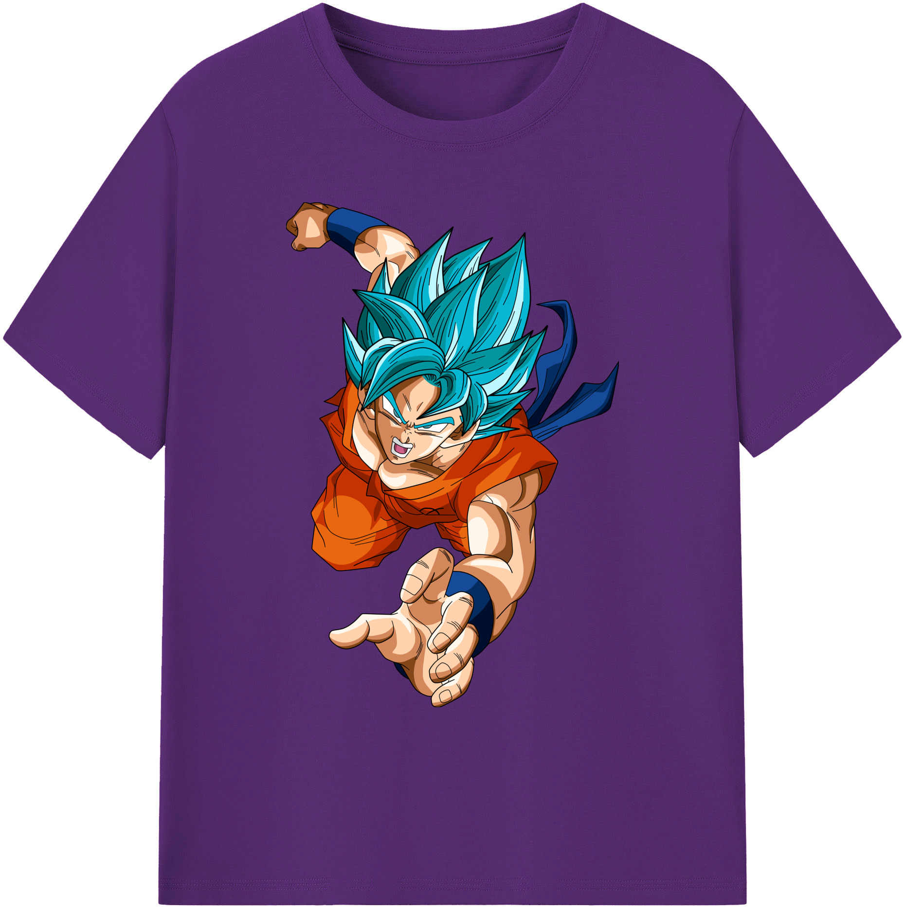 （画像用） ドラゴンボール ベジット DRAGON BALL Vegetto 綿100％ メンズ半袖Tシャツ｜肌触りやわらか＆通気性