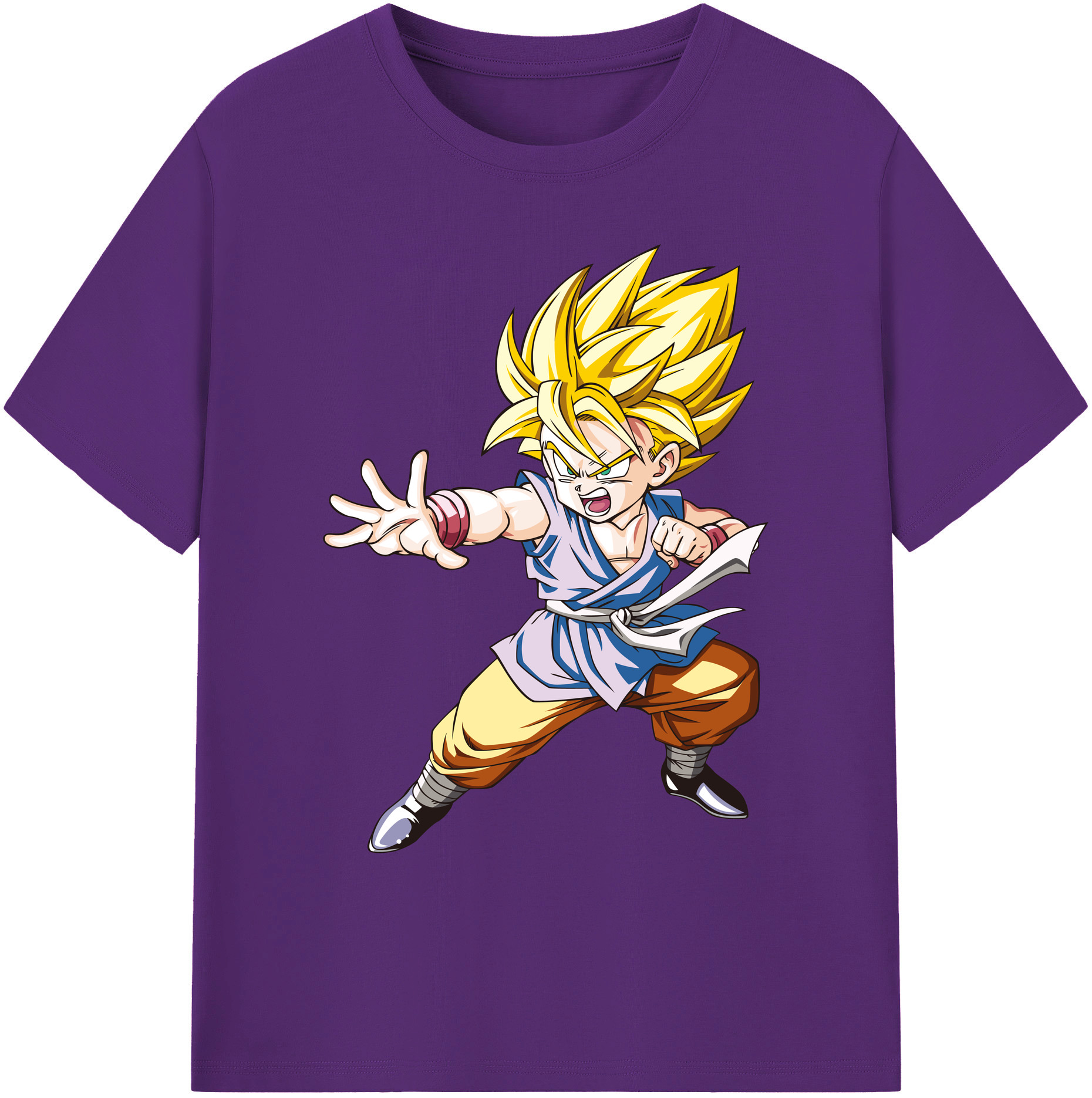（画像用） ドラゴンボール ベジット DRAGON BALL Vegetto 綿100％ メンズ半袖Tシャツ｜肌触りやわらか＆通気性