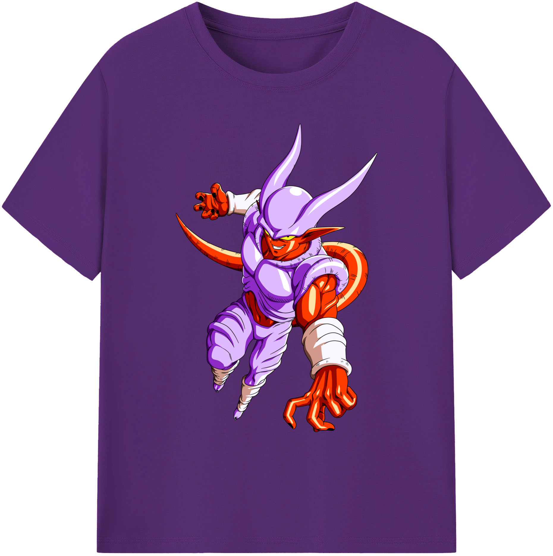 （画像用） ドラゴンボール ジャネンバ DRAGON BALL Janemba 綿100％ メンズ半袖Tシャツ｜肌触りやわらか＆通気性