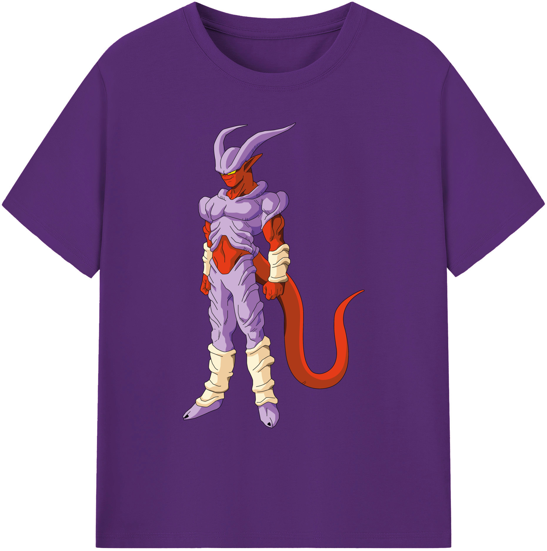 （画像用） ドラゴンボール ジャネンバ DRAGON BALL Janemba 綿100％ メンズ半袖Tシャツ｜肌触りやわらか＆通気性