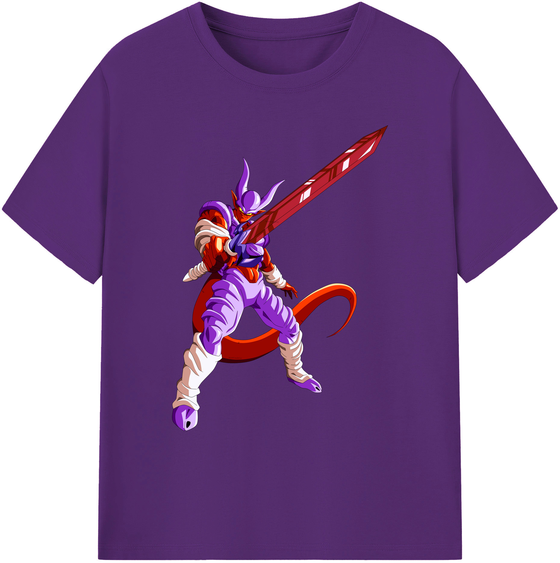（画像用） ドラゴンボール ジャネンバ DRAGON BALL Janemba 綿100％ メンズ半袖Tシャツ｜肌触りやわらか＆通気性
