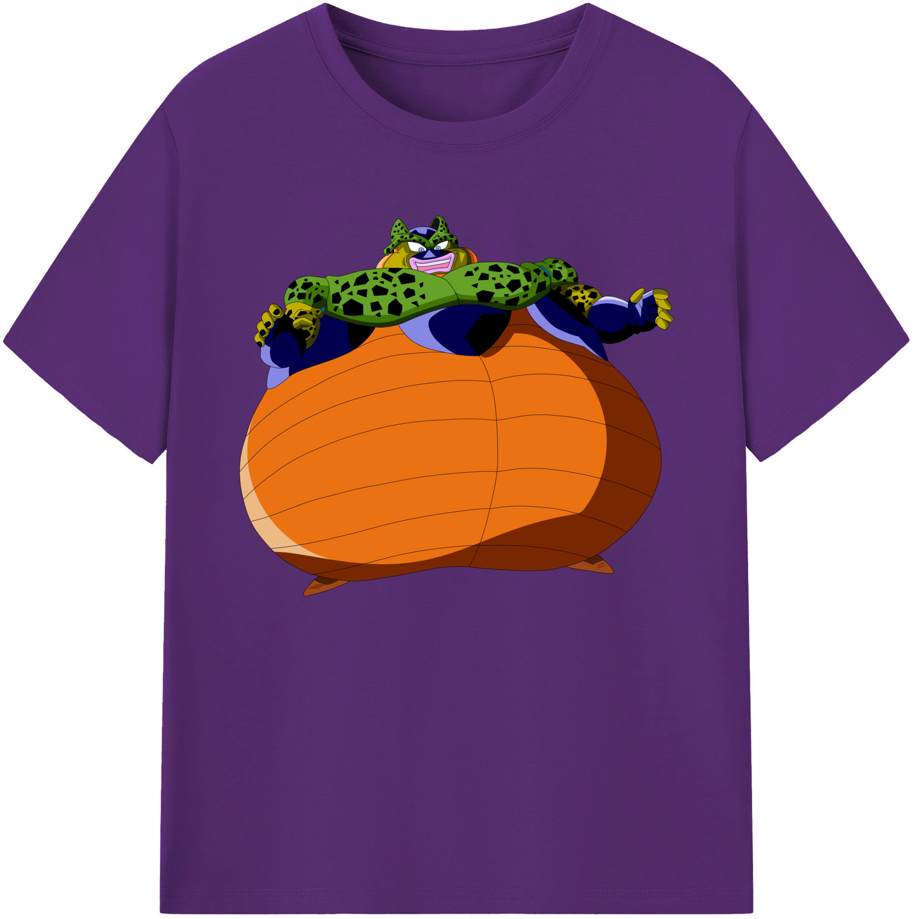 （画像用） ドラゴンボール セル DRAGON BALL Cell 綿100％ メンズ半袖Tシャツ｜肌触りやわらか＆通気性