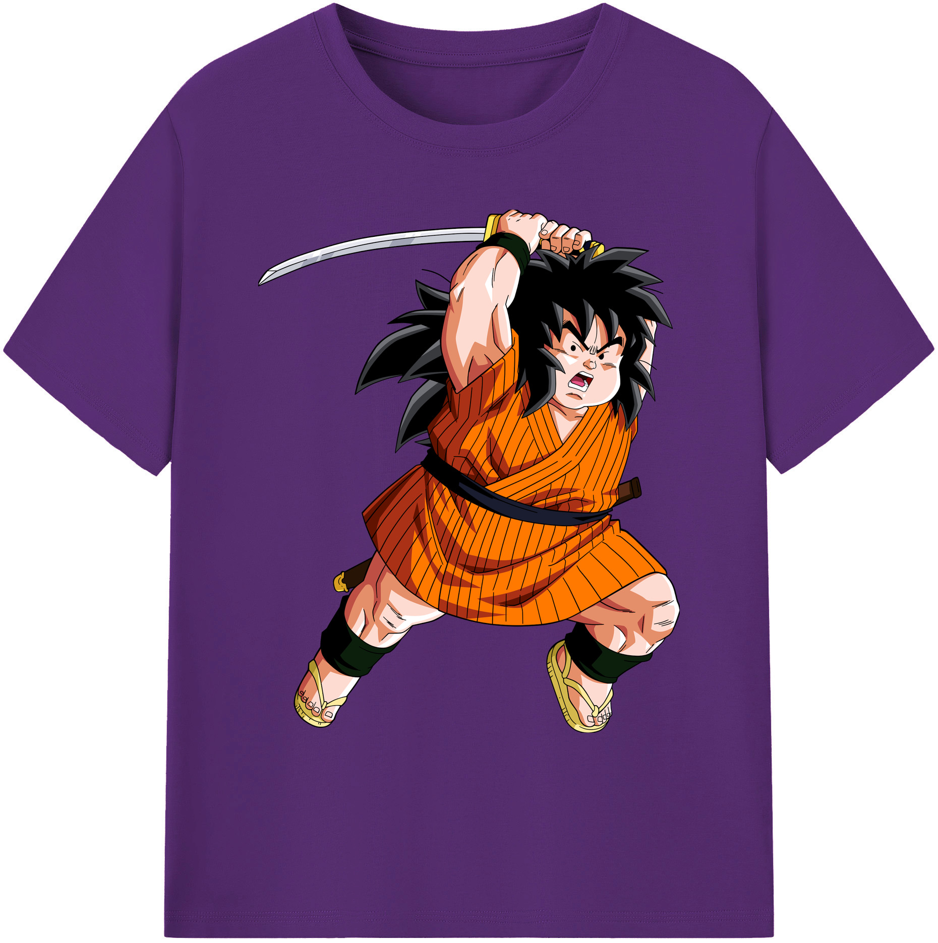 （画像用） ドラゴンボール やじろべえ DRAGON BALL Yajirobe 綿100％ メンズ半袖Tシャツ｜肌触りやわらか＆通気性