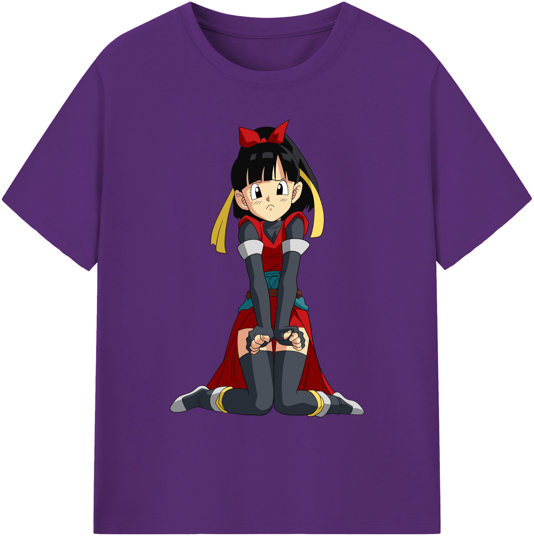 （画像用） ドラゴンボール パン DRAGON BALL Pan 綿100％ メンズ半袖Tシャツ｜肌触りやわらか＆通気性