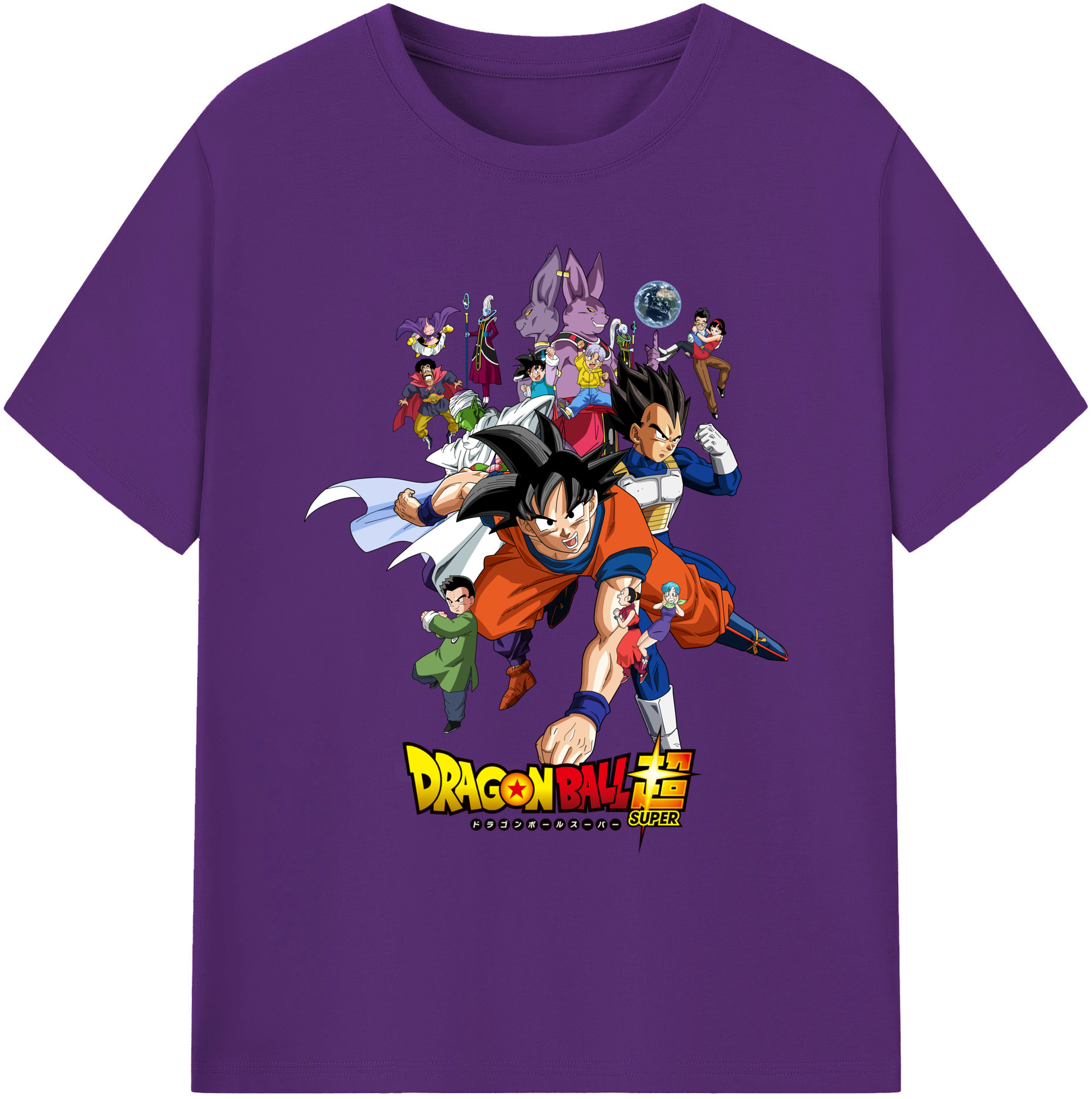 （画像用） ドラゴンボール DRAGON BALL 綿100％ メンズ半袖Tシャツ｜肌触りやわらか＆通気性