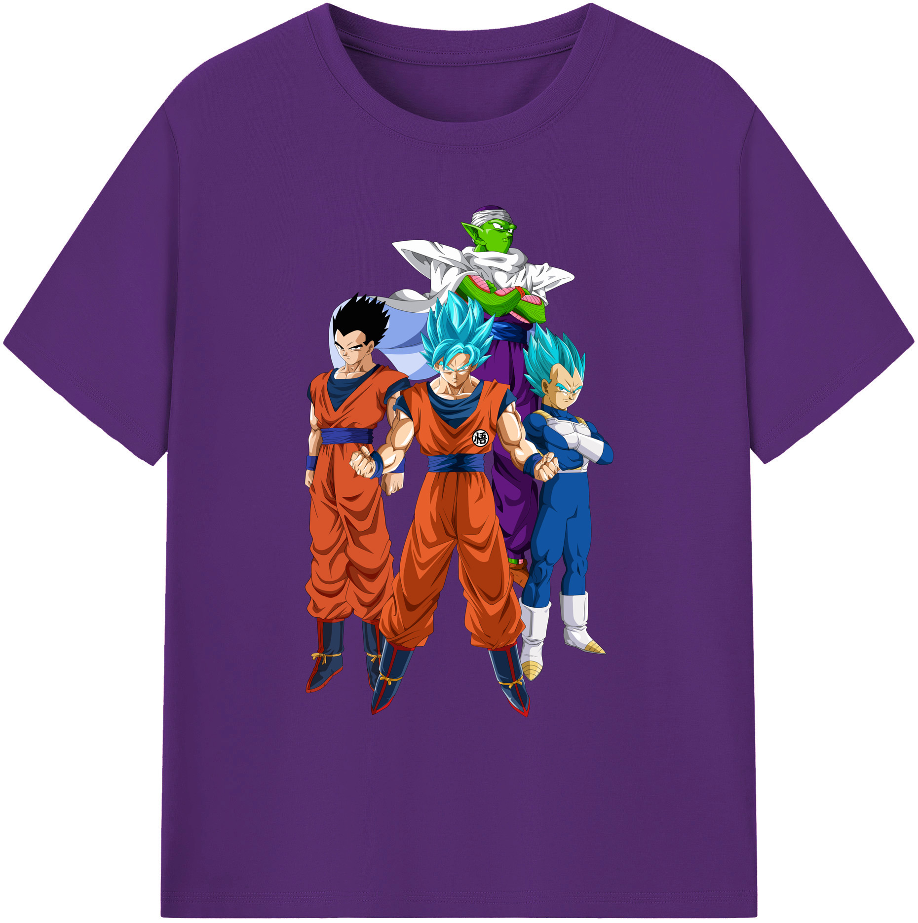 （画像用） ドラゴンボール DRAGON BALL 綿100％ メンズ半袖Tシャツ｜肌触りやわらか＆通気性