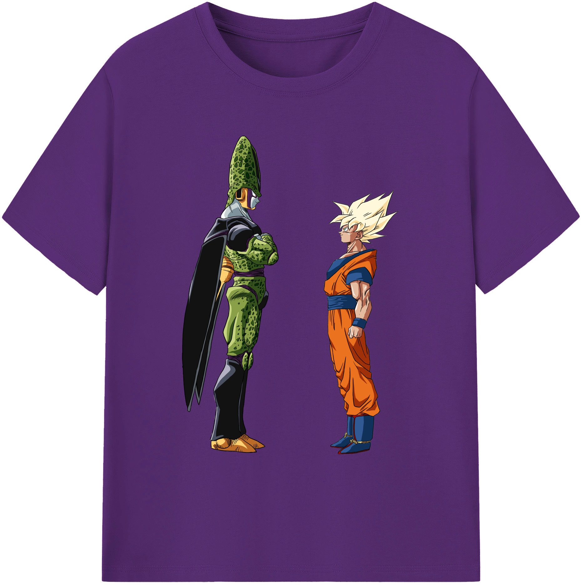 （画像用） ドラゴンボール DRAGON BALL 綿100％ メンズ半袖Tシャツ｜肌触りやわらか＆通気性