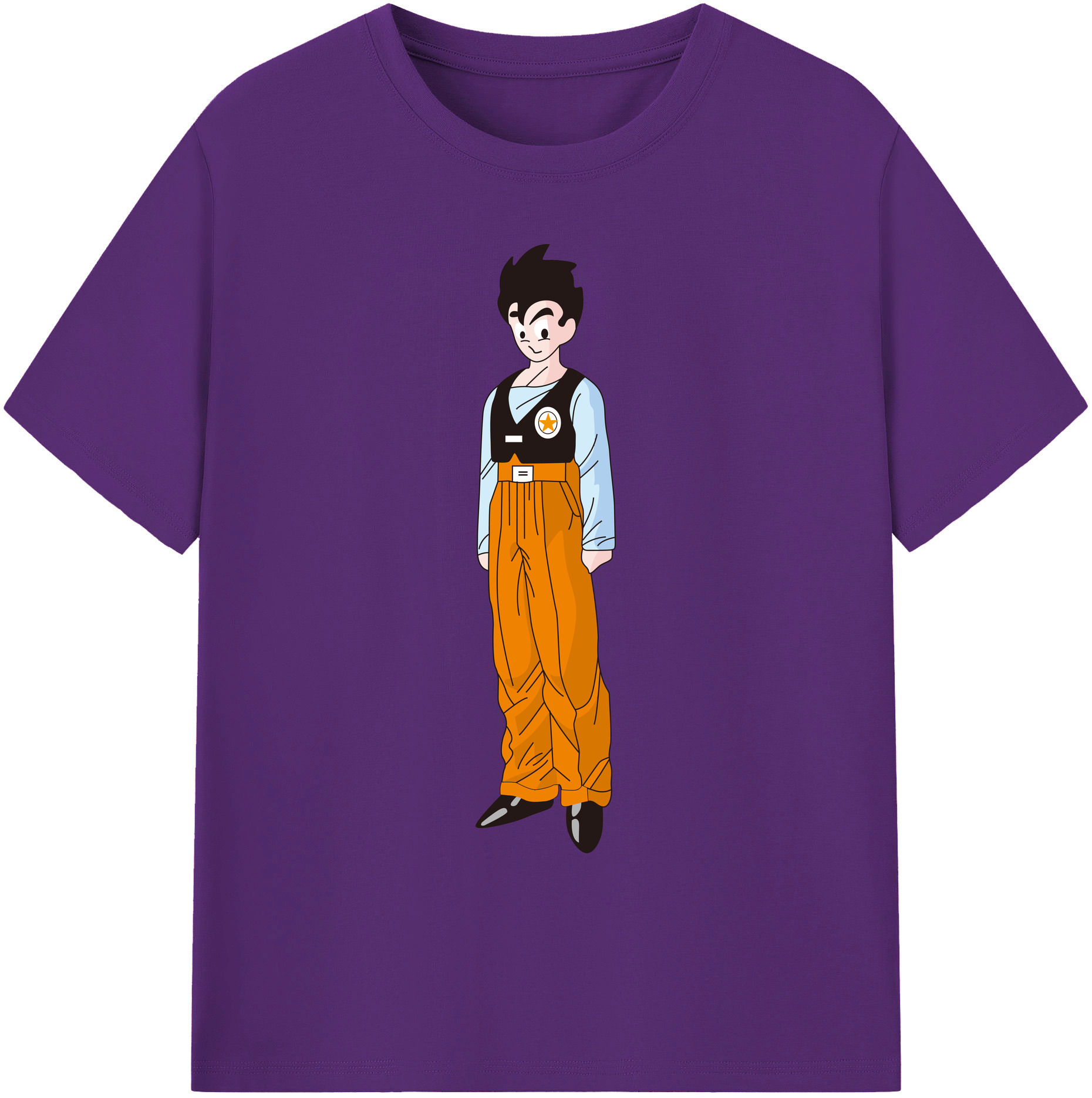 （画像用） ドラゴンボール DRAGON BALL 綿100％ メンズ半袖Tシャツ｜肌触りやわらか＆通気性