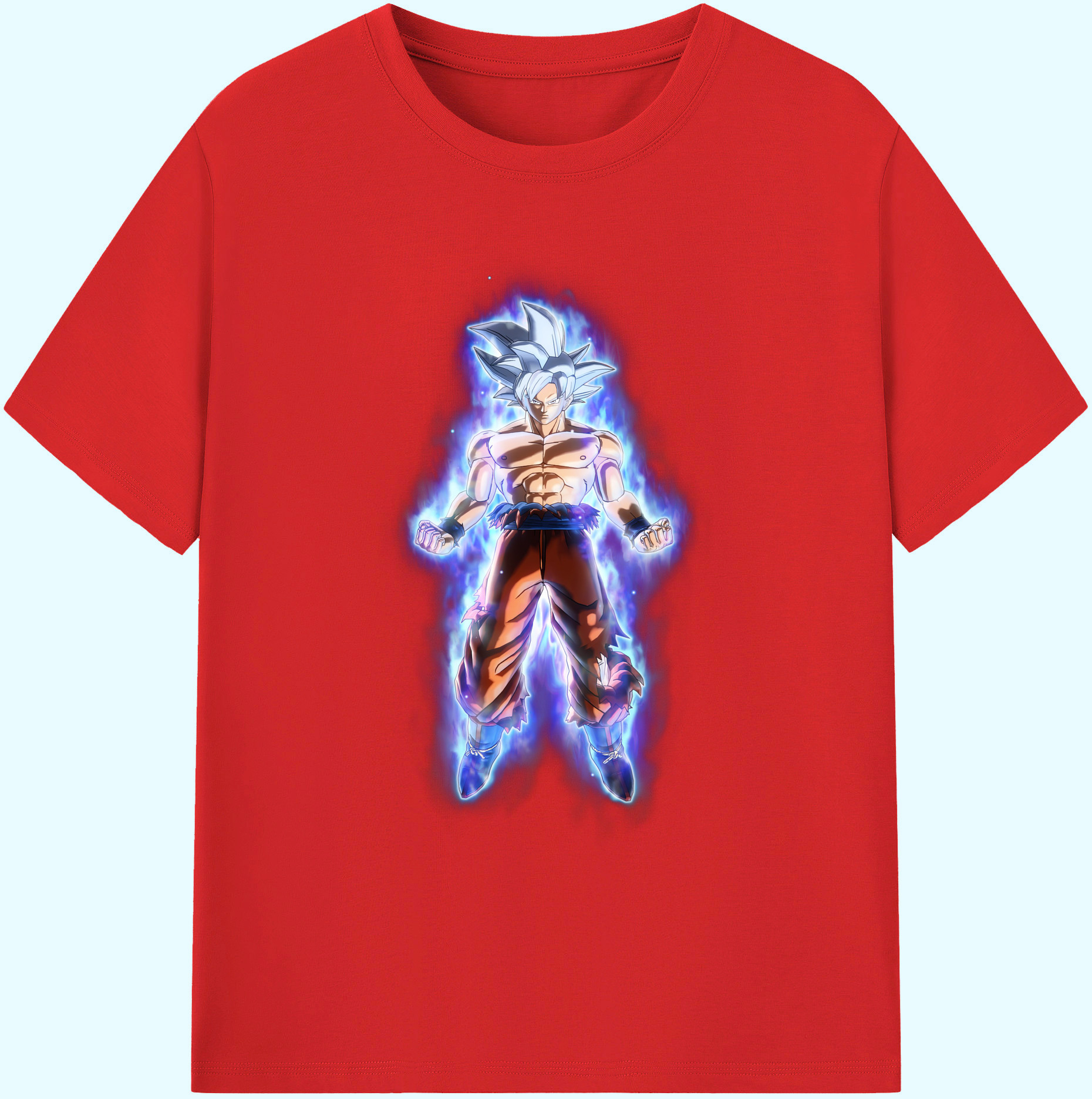 （画像用） ドラゴンボール 孫悟空（そん ごくう）Son Goku カカロット DRAGON BALL Kakarotto 綿100％ メンズ半袖Tシャツ｜肌触りやわらか＆通気性
