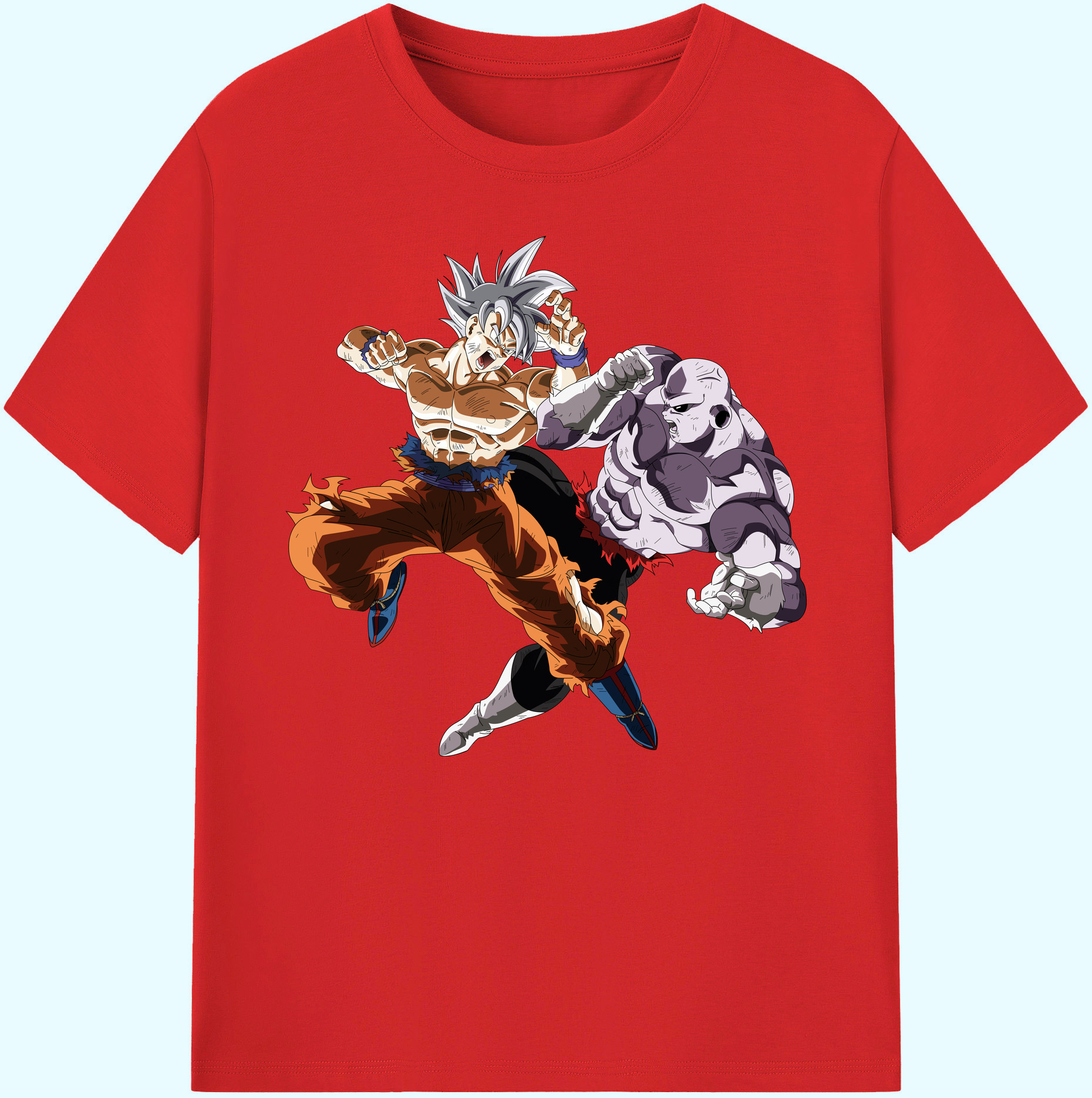（画像用） ドラゴンボール 孫悟空（そん ごくう）Son Goku カカロット DRAGON BALL Kakarotto 綿100％ メンズ半袖Tシャツ｜肌触りやわらか＆通気性
