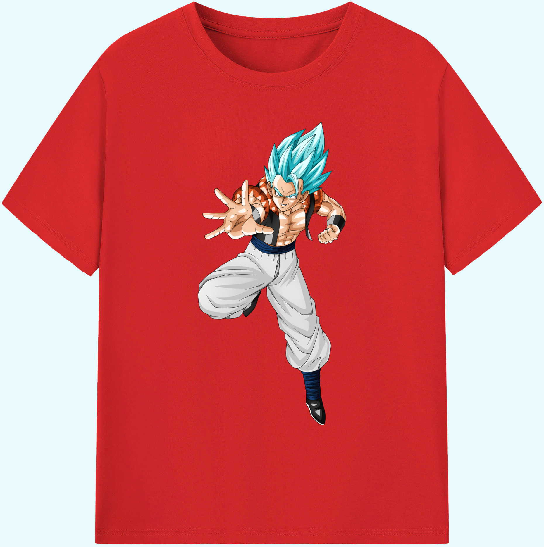 （画像用） ドラゴンボール ベジータ四世（Bejīta Yonsei）DRAGON BALL Vegeta IV 綿100％ メンズ半袖Tシャツ｜肌触りやわらか＆通気性