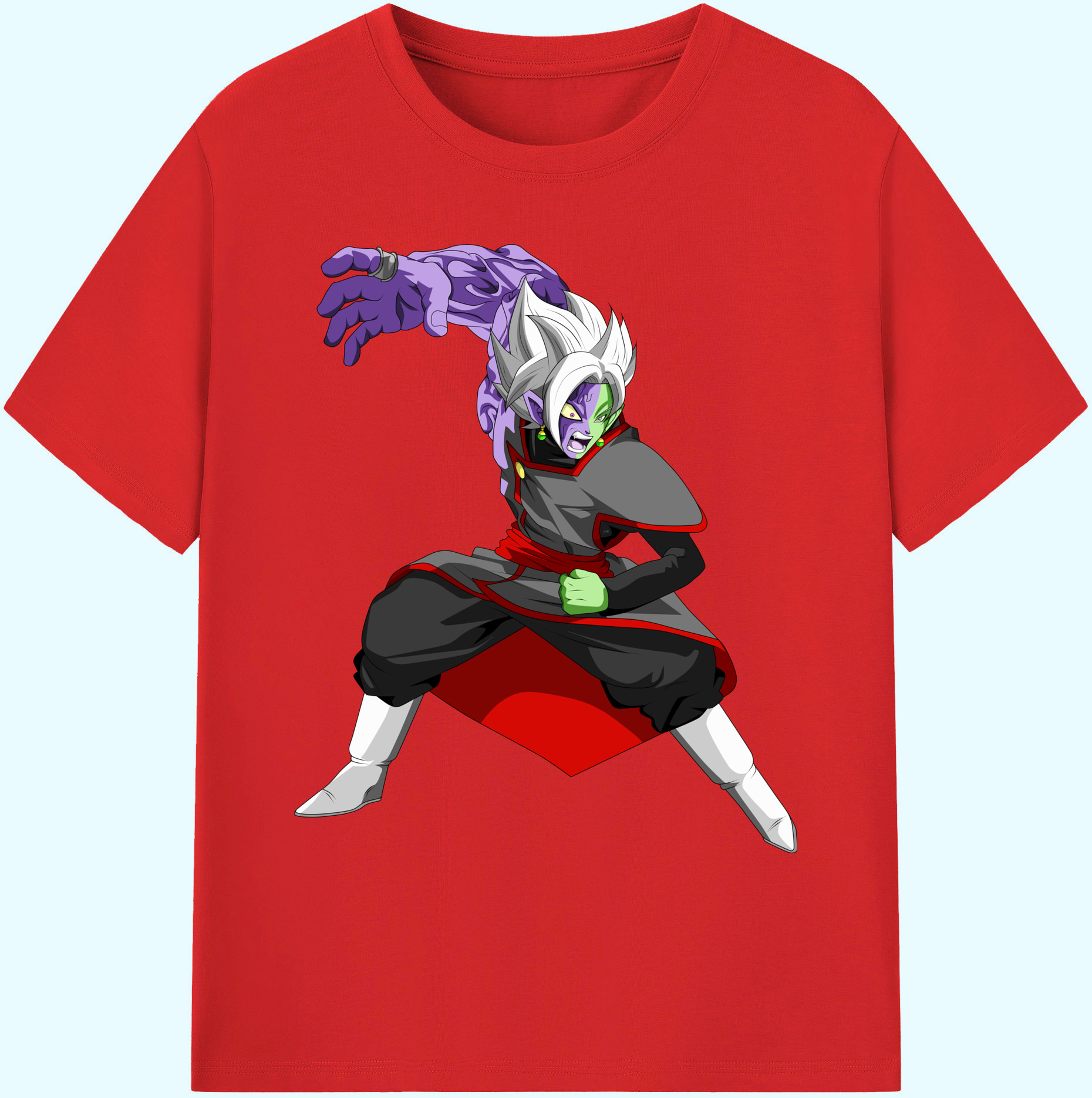 （画像用） ドラゴンボール ベジット DRAGON BALL Vegetto 綿100％ メンズ半袖Tシャツ｜肌触りやわらか＆通気性