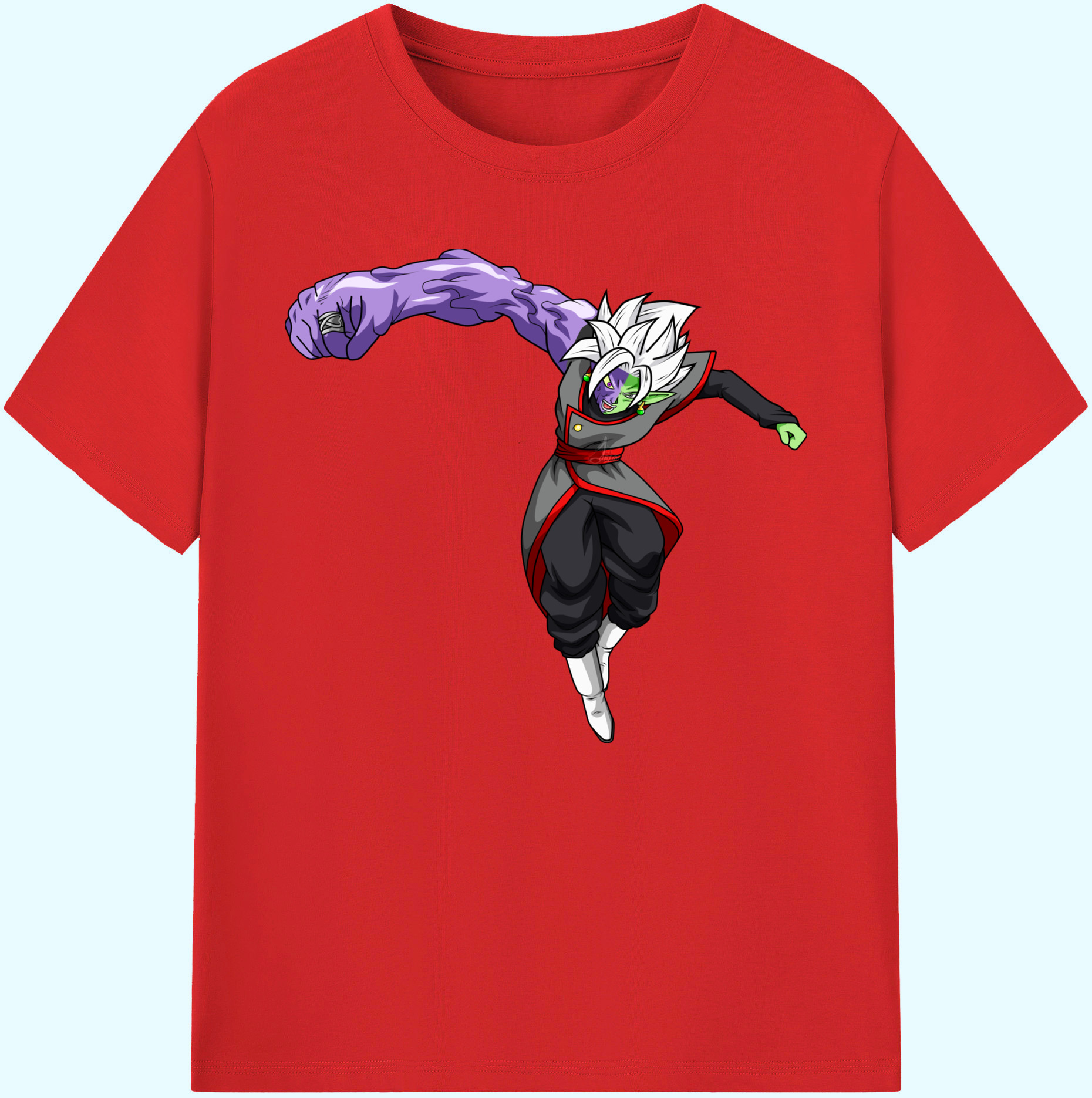 （画像用） ドラゴンボール ベジット DRAGON BALL Vegetto 綿100％ メンズ半袖Tシャツ｜肌触りやわらか＆通気性