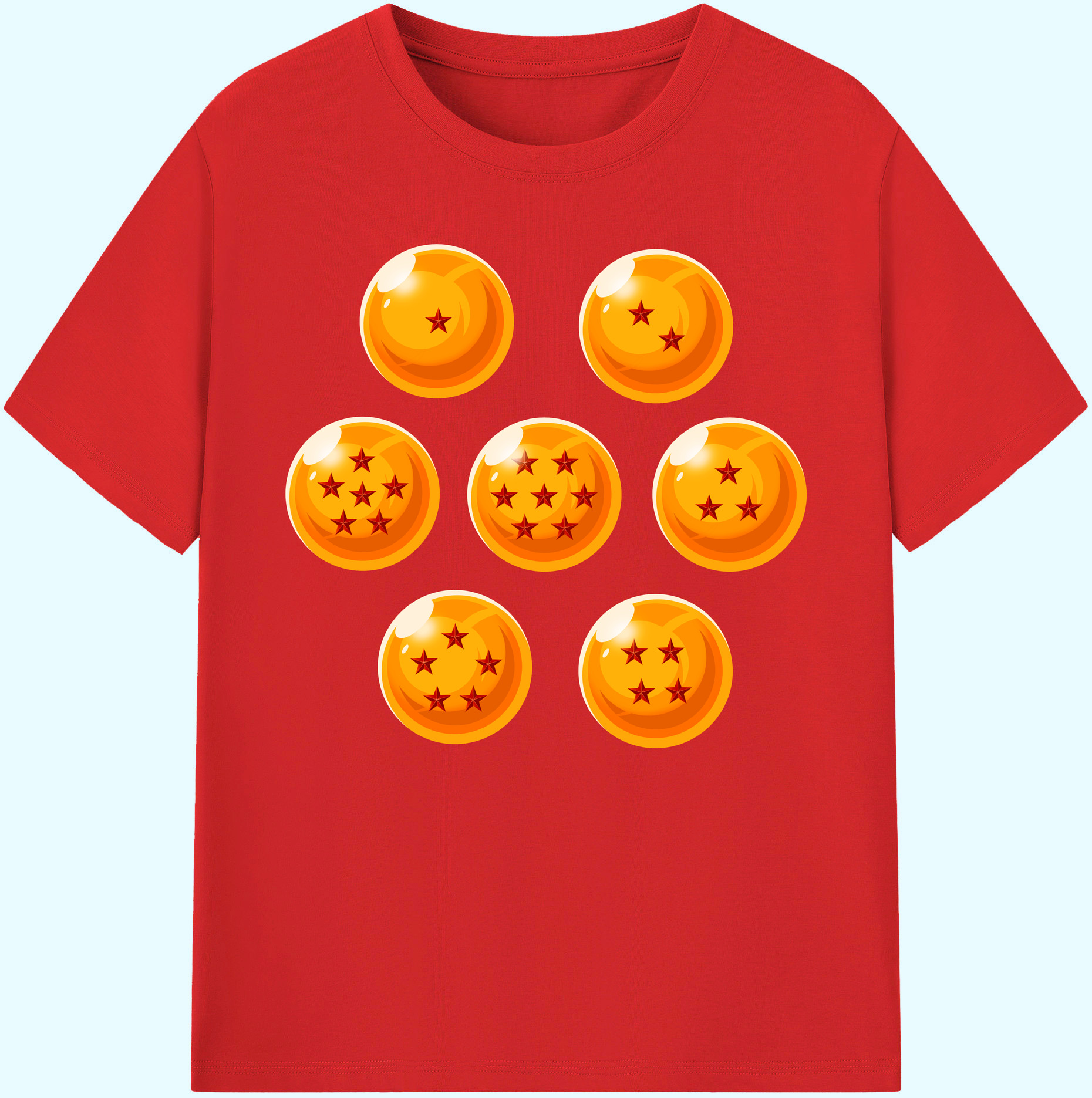 （画像用） ドラゴンボール DRAGON BALL 綿100％ メンズ半袖Tシャツ｜肌触りやわらか＆通気性