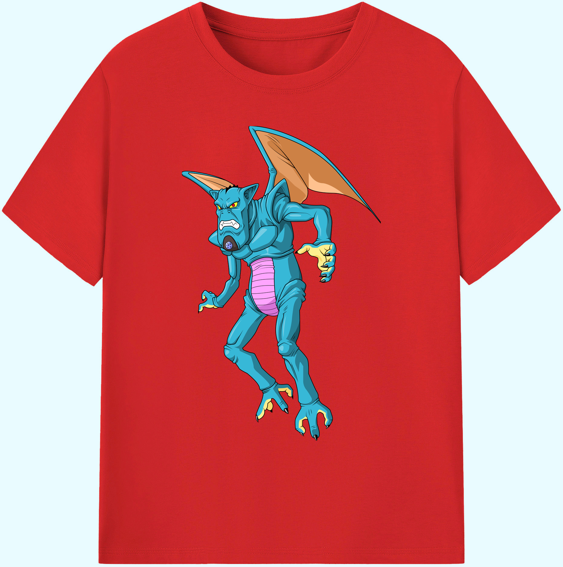 （画像用） ドラゴンボール DRAGON BALL 綿100％ メンズ半袖Tシャツ｜肌触りやわらか＆通気性