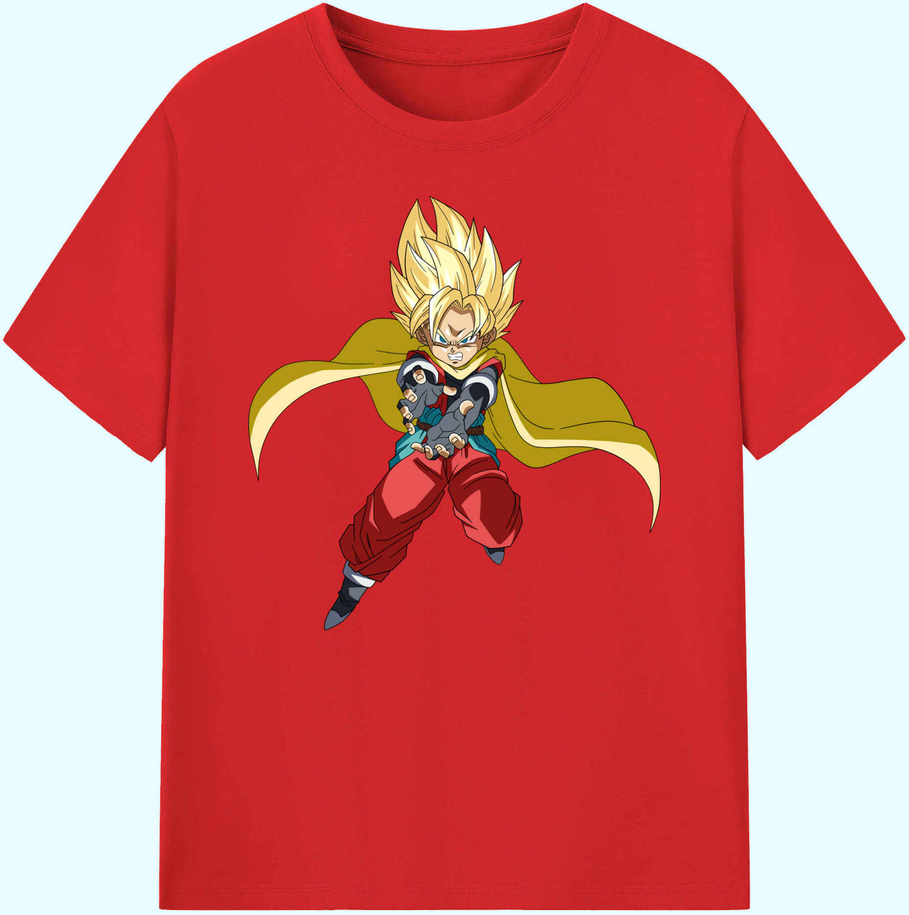 （画像用） ドラゴンボール DRAGON BALL 綿100％ メンズ半袖Tシャツ｜肌触りやわらか＆通気性